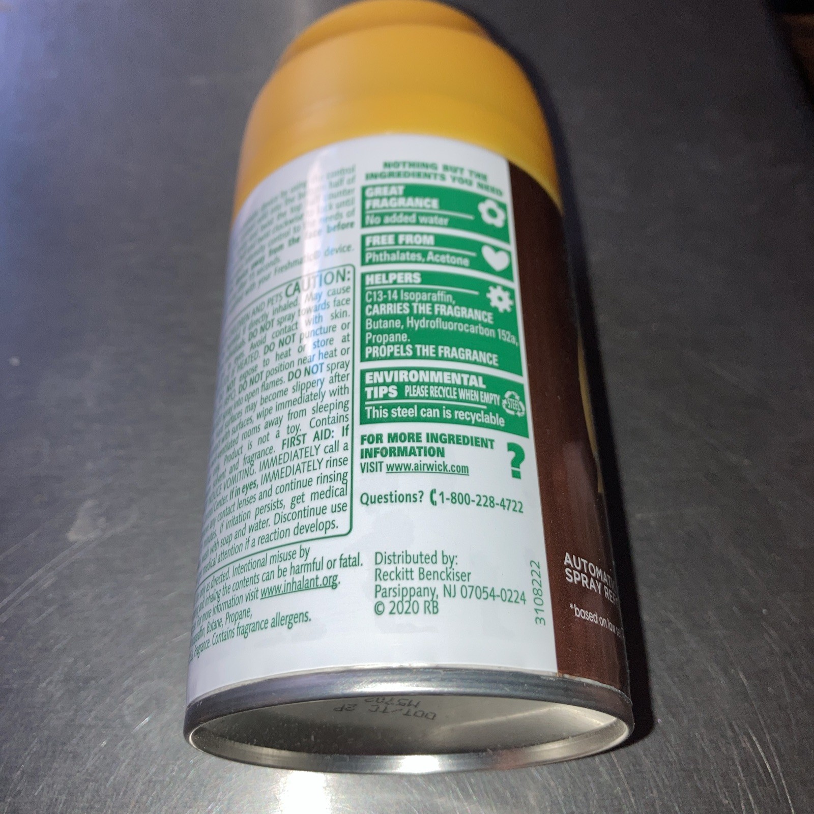 Air Wick 91099 5.89 oz. Aerosol Spray Ultra Refill – Paradise Retreat