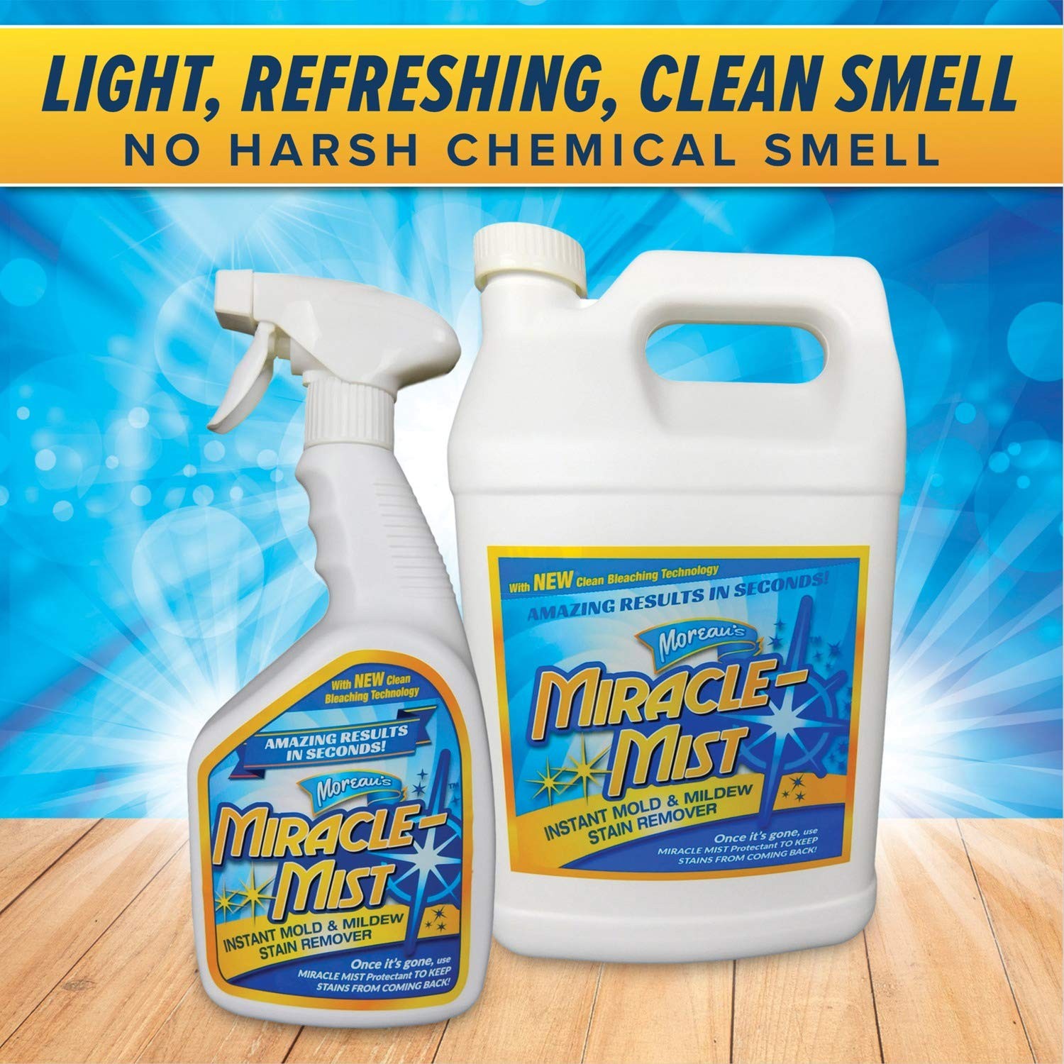 Instant Mold and Mildew Stain Remover (32-Ounce Spray Bottle)