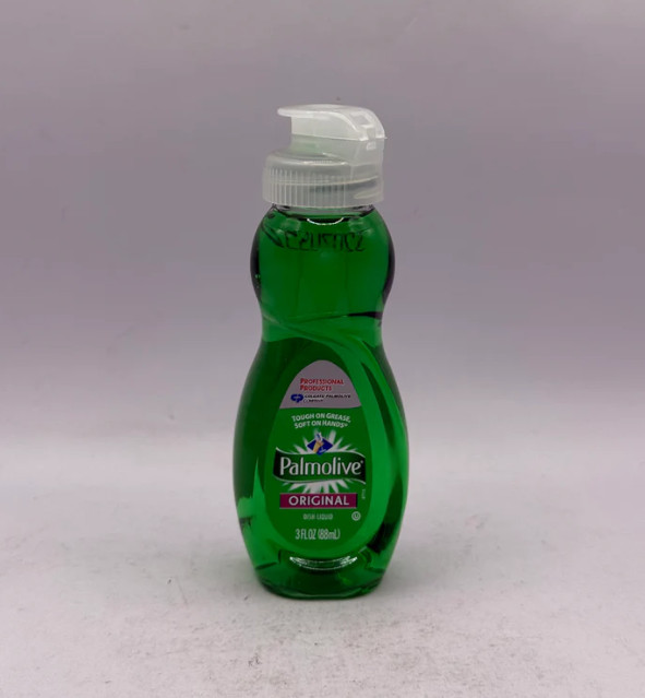 Palmolive Original Dish Soap 3 oz Travel Size Liquid Dish Detergent Green 6 pack