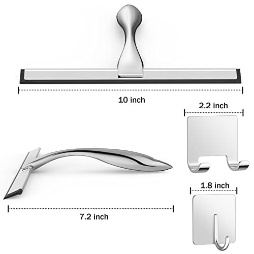 Window Glass Cleaning Squeegee 10in