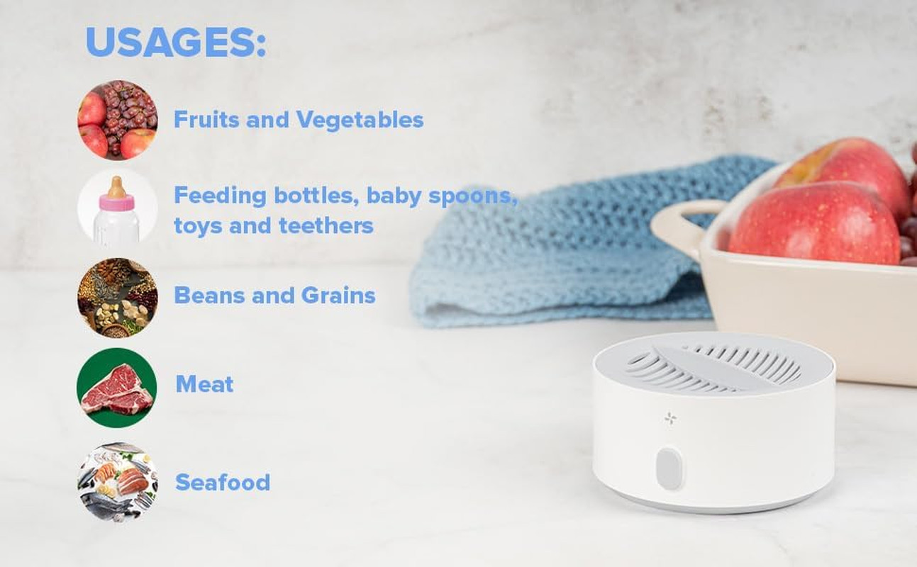 – Fruit and Vegetable Washing Machine, 1-Year Warranty, Fruit Cleaner Device Tha