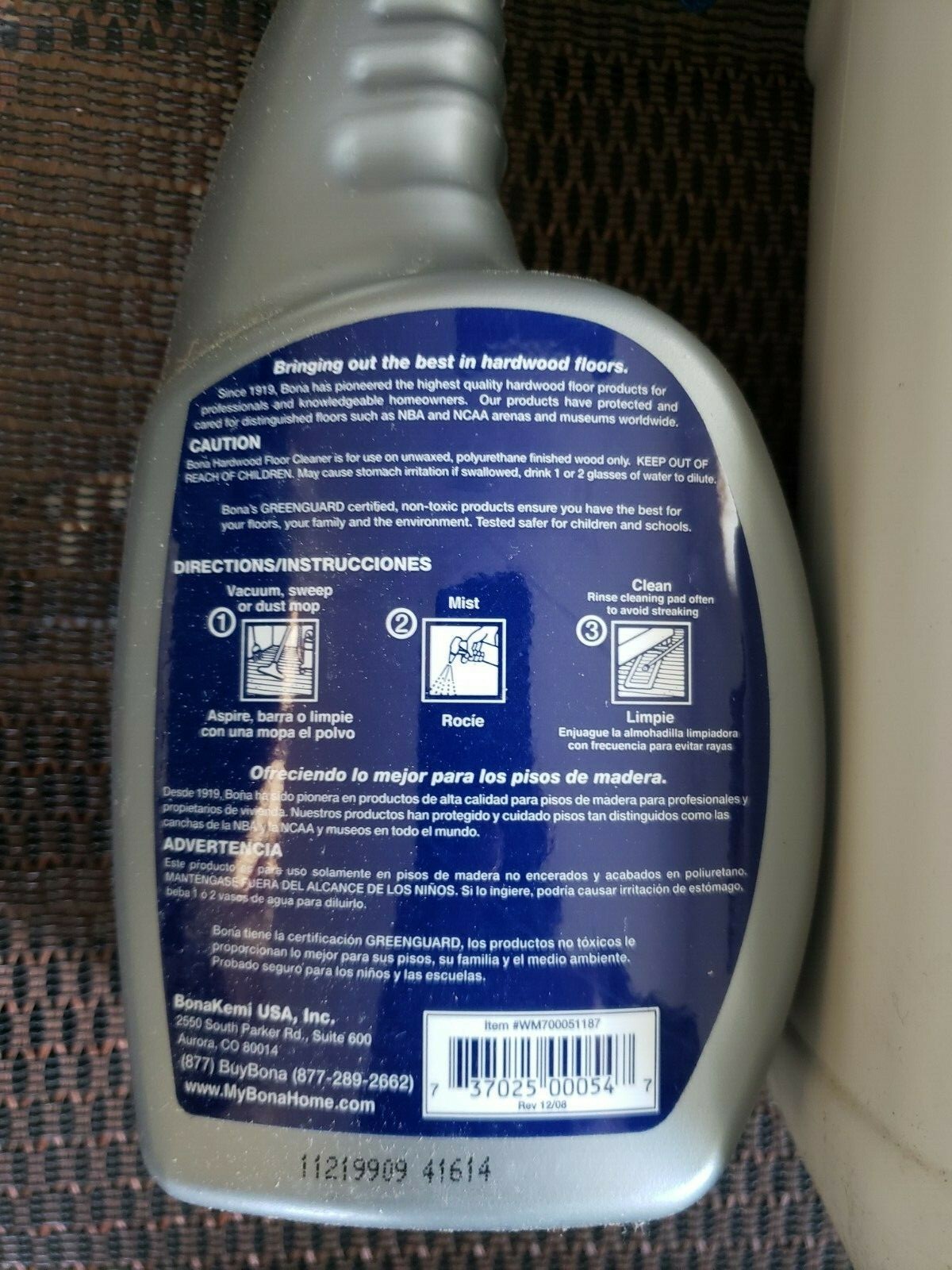 Hardwood Floor Cleaner, 32 oz Spray Bottle Ships in 24 hours!