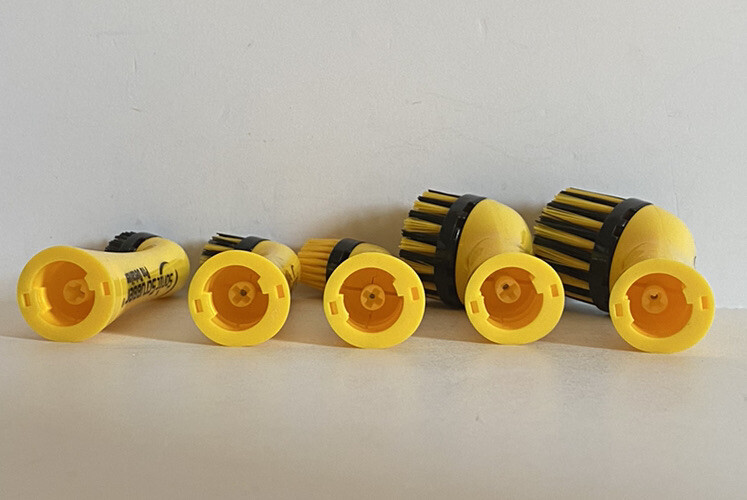 Sonic Scrubber Interchangeable Brush Heads Pro Detailer 5 As Seen On TV
