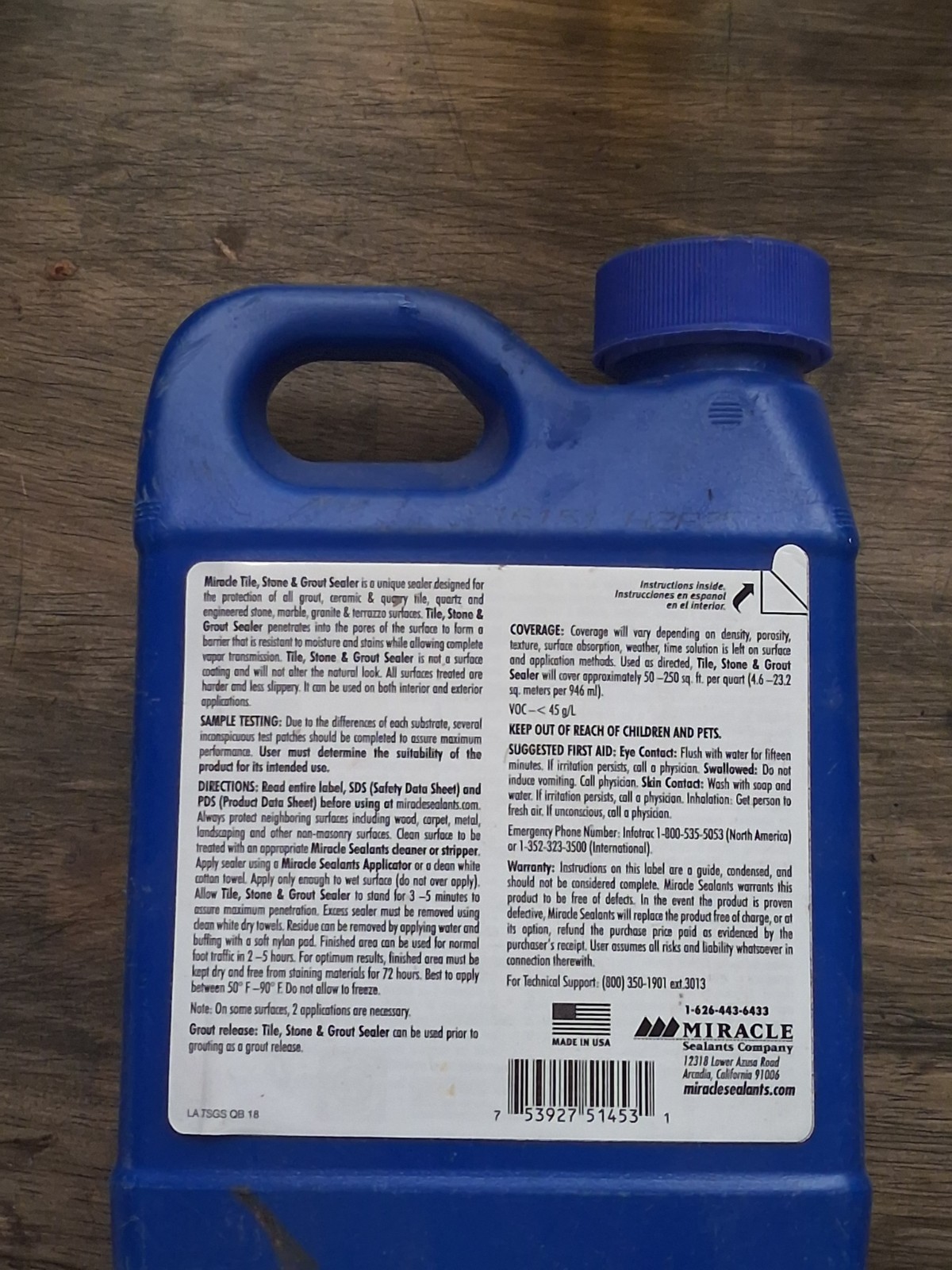 Tile & Stone Sealer