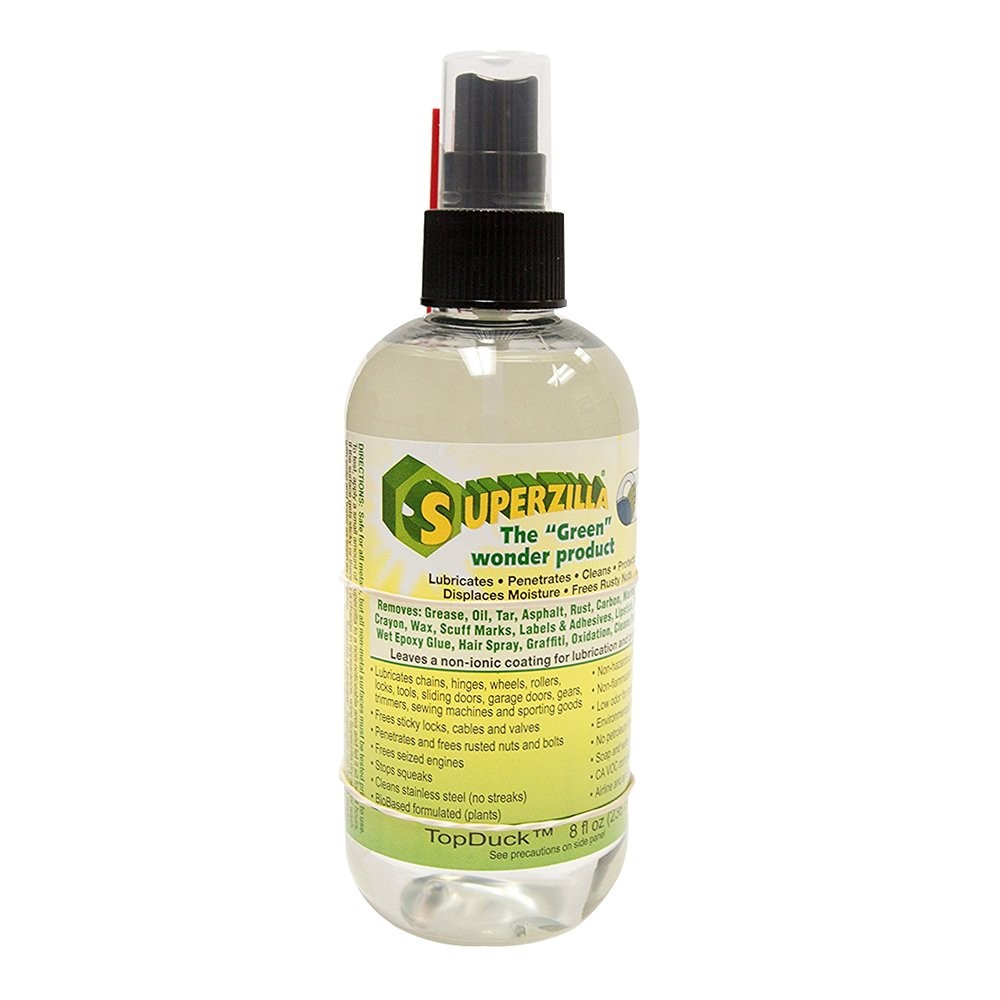 Cleaner and Lubricator All-Purpose 8oz Spray Bottle Green Wonder Product