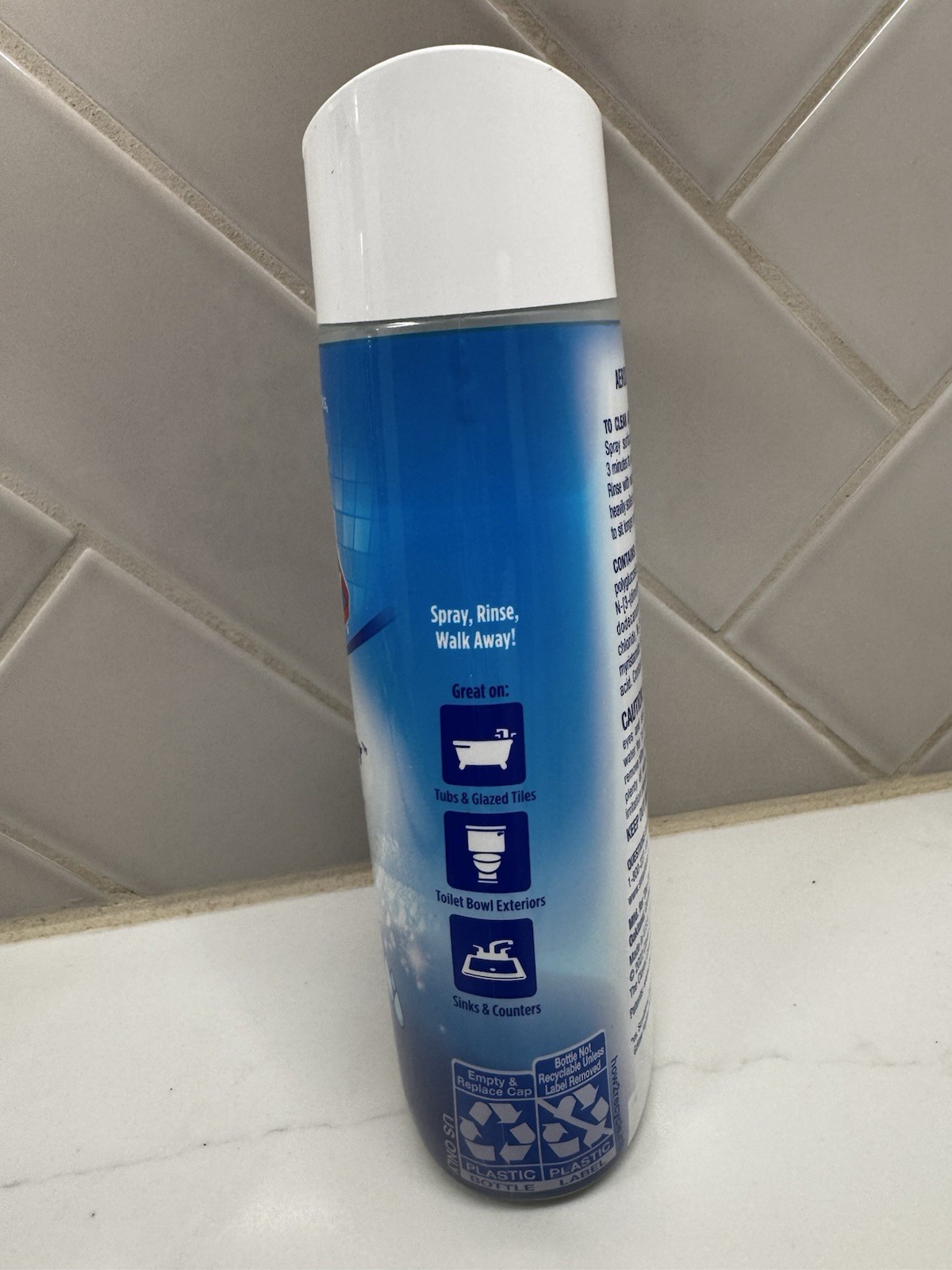 (2) Clorox Bathroom Ultra Foamer, Cleaner Spray Refill, Rain Clean, 16 Fluid Oz