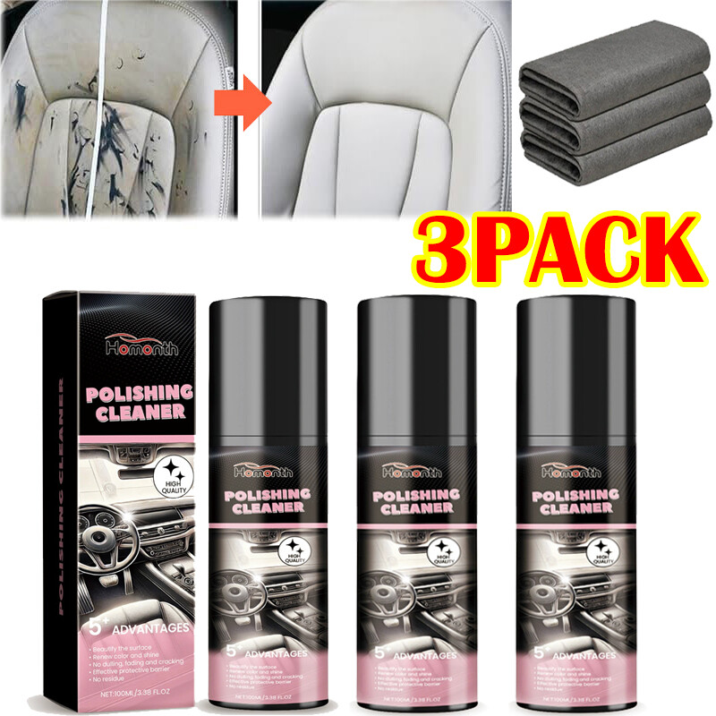 Car Interior Cleaner, Vehicle Interior Polish | Interior Detailer Spray-2025 NEW