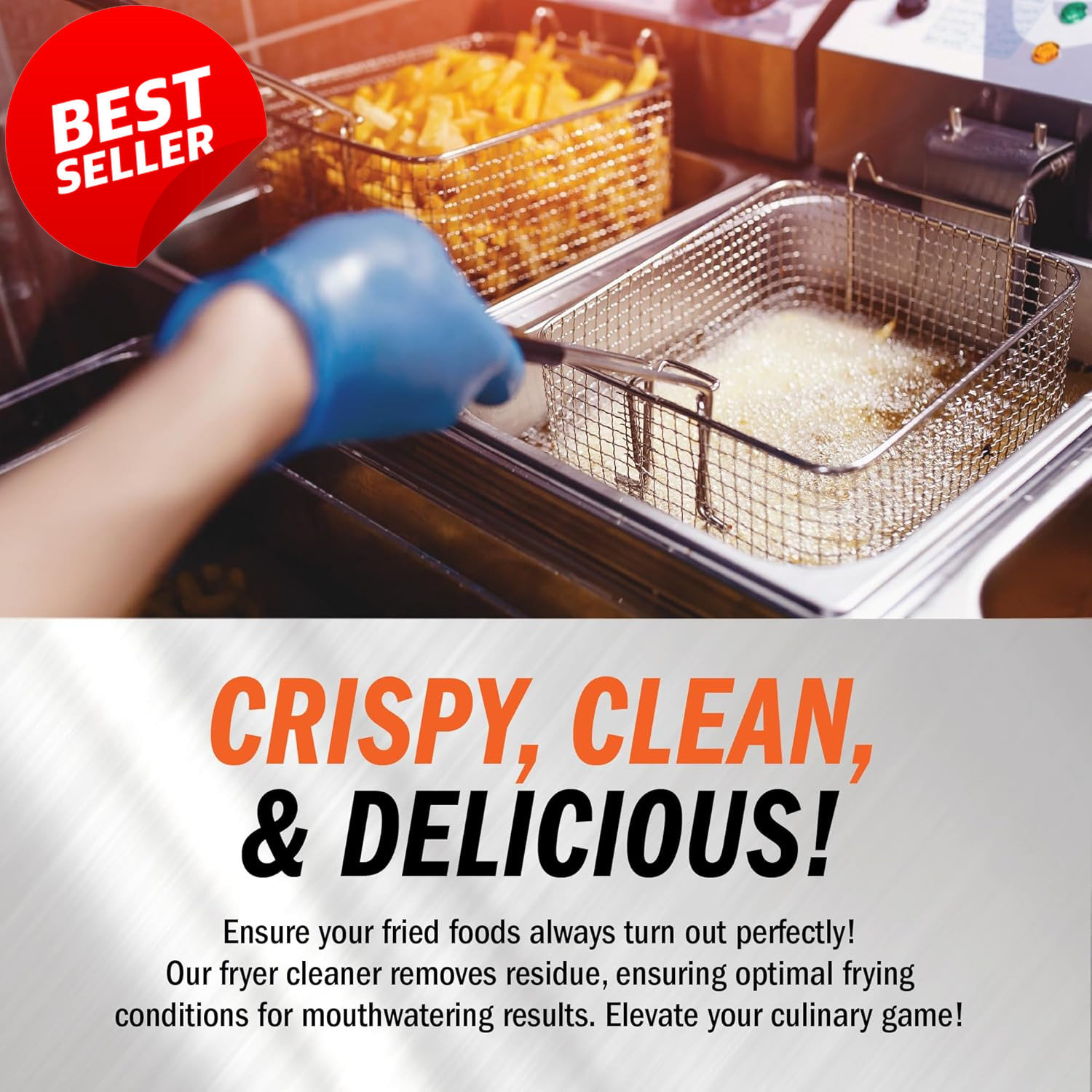 Fryer Cleaner 8lb Concentrated Powder Commercial Strength 21 Cleanings – US