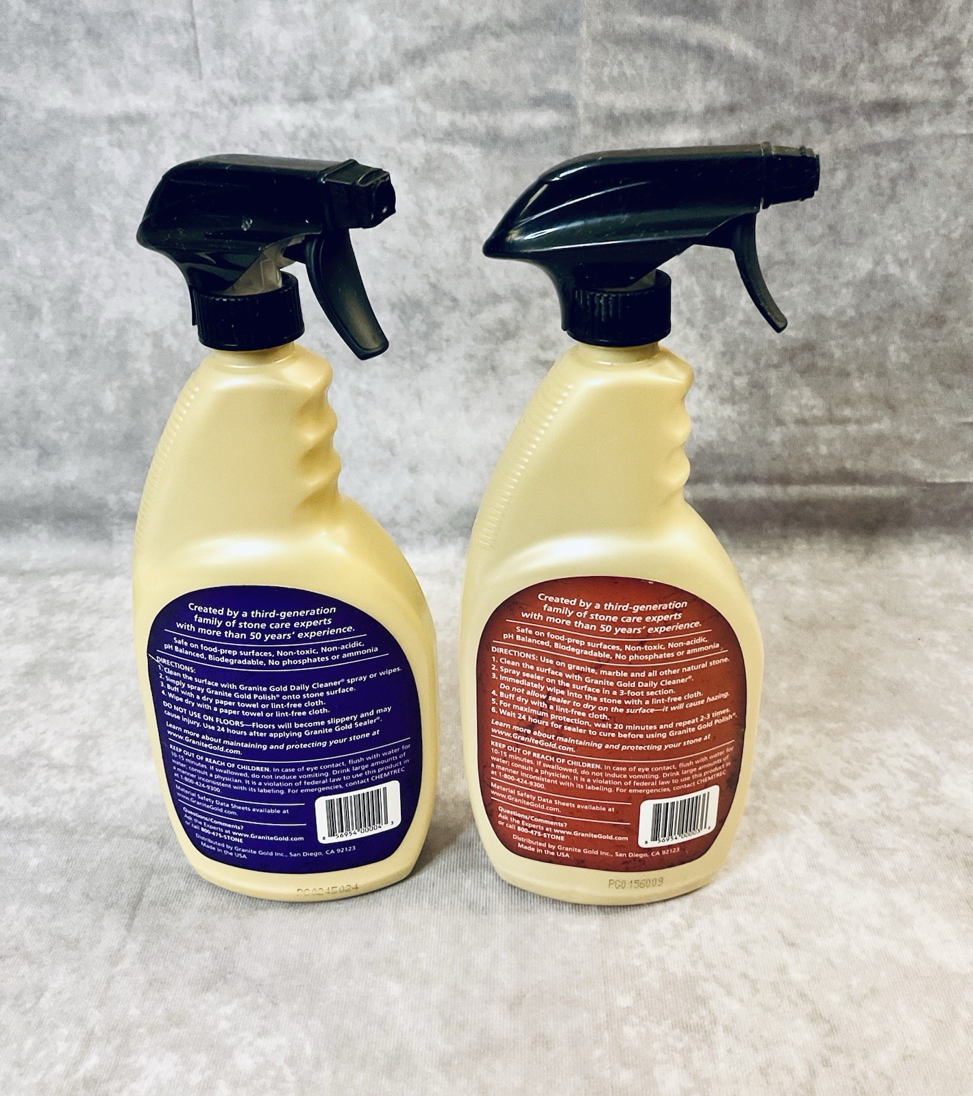 GRANITE GOLD STONE CARE PRODUCTS POLISH & SEALER 24 FL OZ