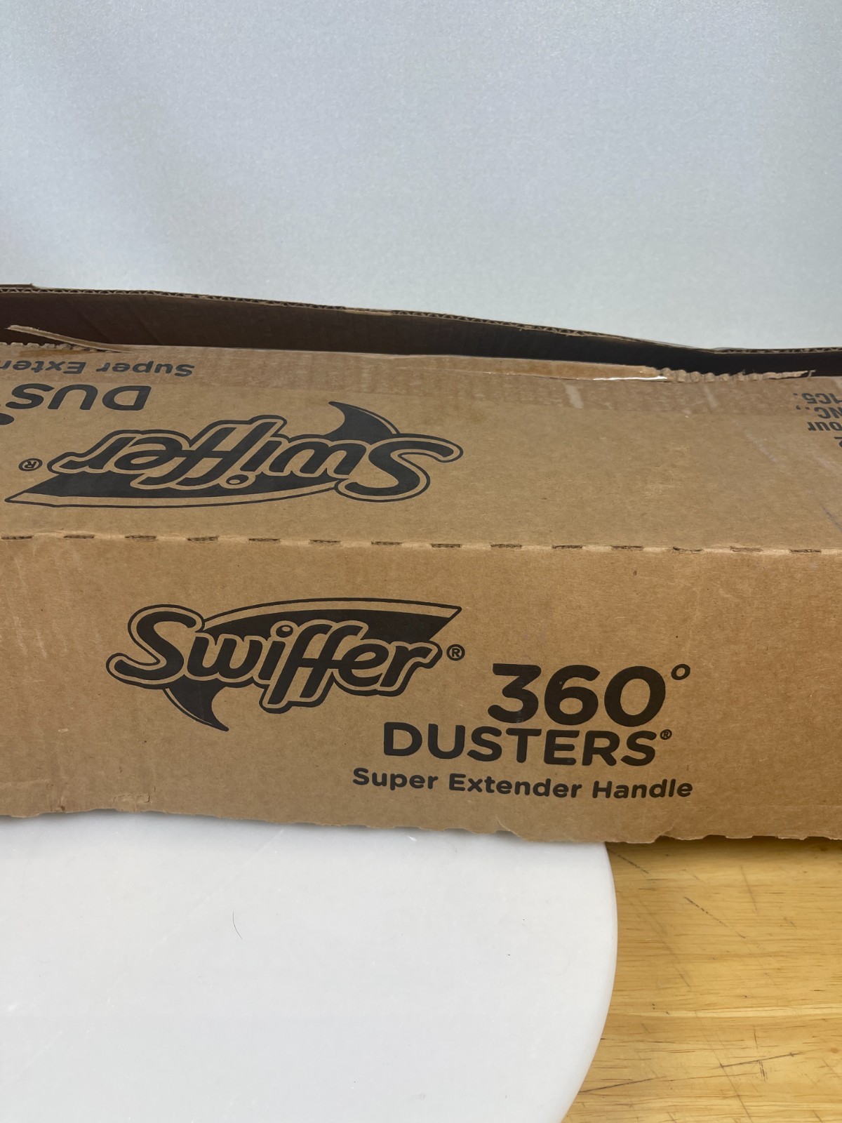 Swiffer 360 Dusters 6FT Extender Handle Kit 4 Heavy Duty Dust Refills