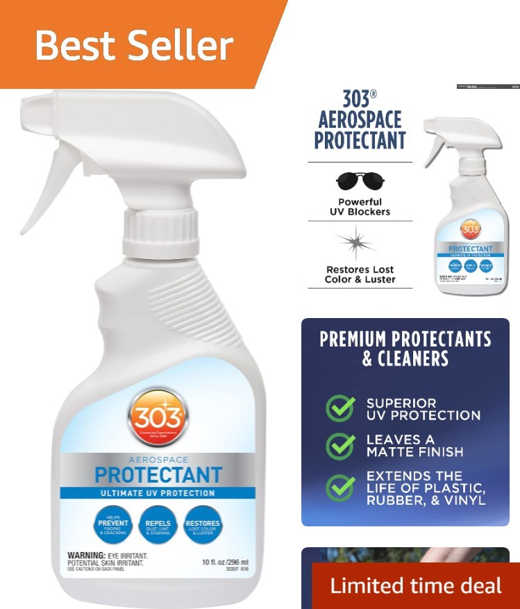 Aerospace Protectant Spray – Ultimate UV Protection for Outdoor Surfaces, 10 oz