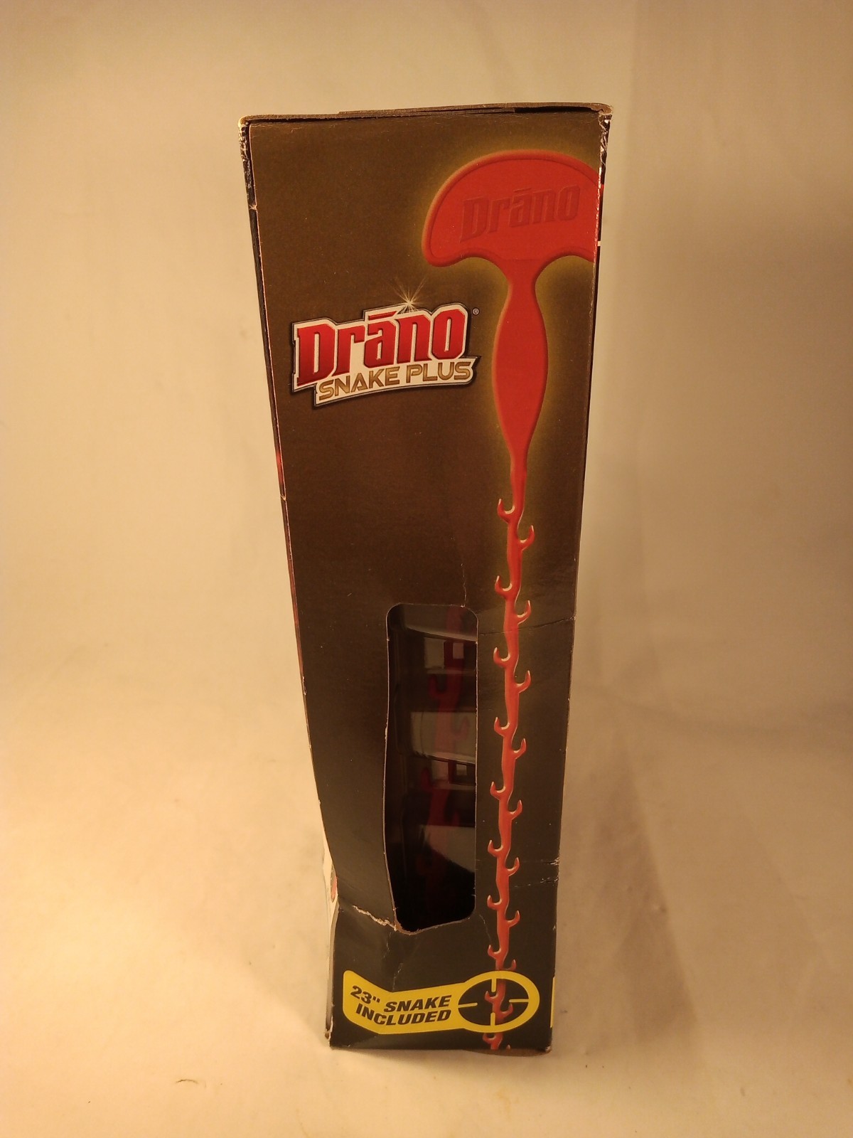 Drano Snake Plus Tool Gel System 23″ Snake Included Clears Drain Clogs 16 fl oz