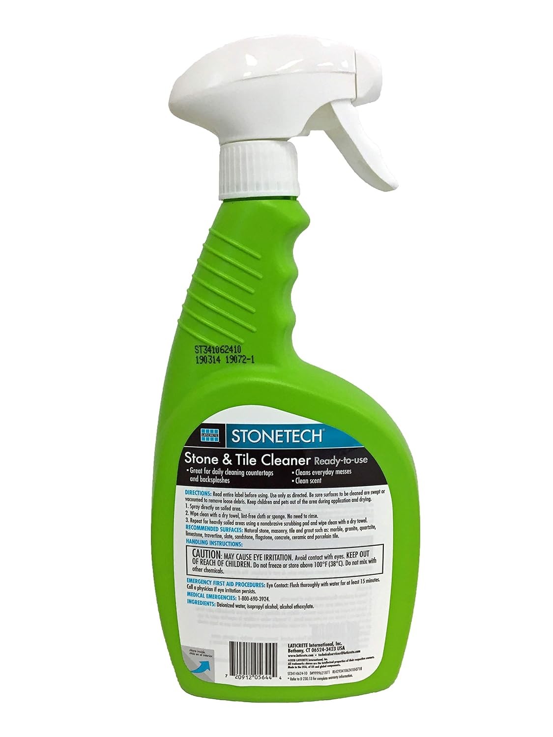 24oz StoneTech Stone & Tile Cleaner Spray Bottle 709ML Tile Cleaning Solution
