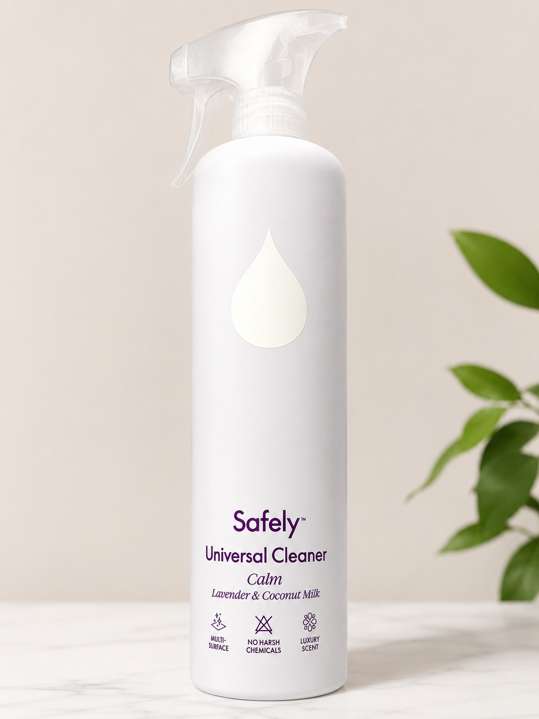 Safely Multi-Surface Universal Cleaner, Calm, Lavender and Coconut Milk