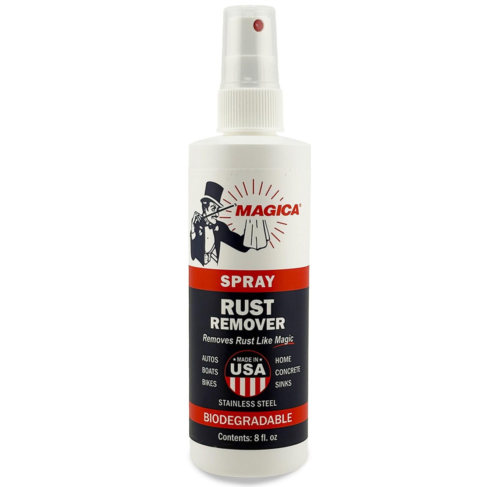 Magica® Rust Remover (8oz Spray) Reliably Removing Rust Stains for over 35 ye…