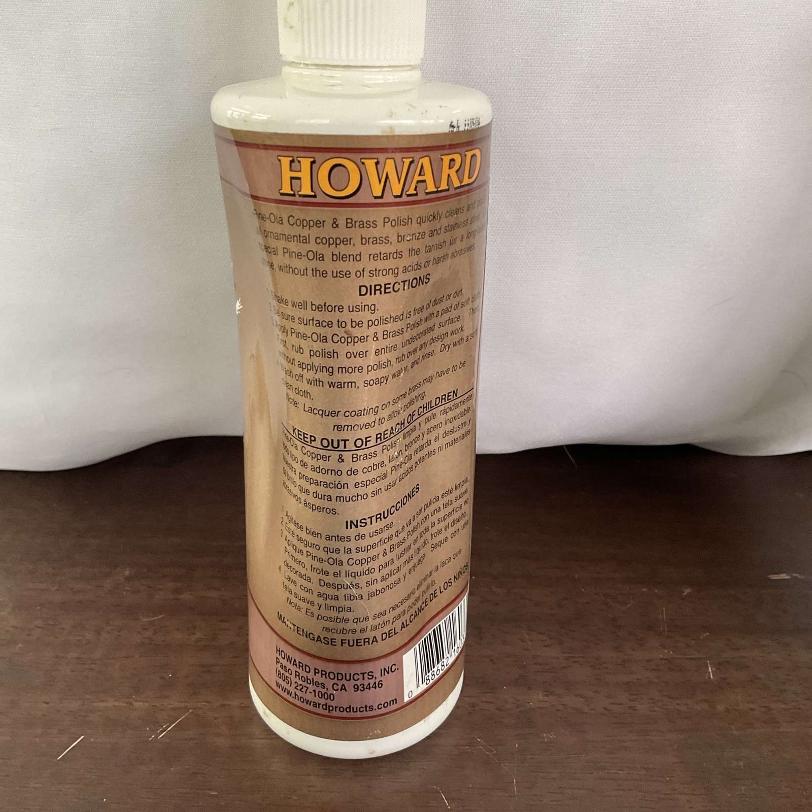 Howard Pine-Ola Vintage Copper Brass Polish Preowned