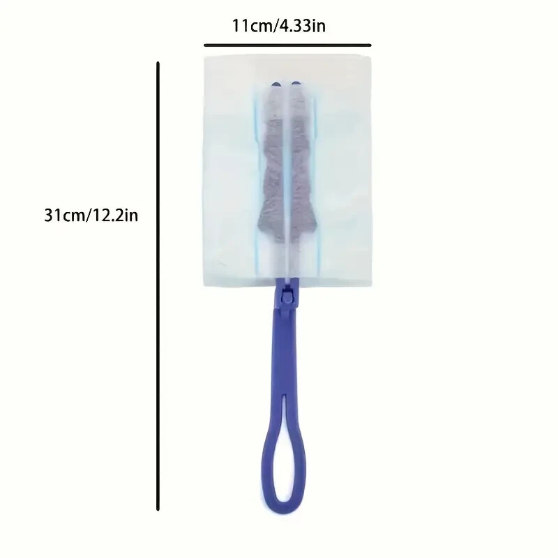 1set Electrostatic Dust Duster – Handheld Multipurpose Cleaning Brush Q