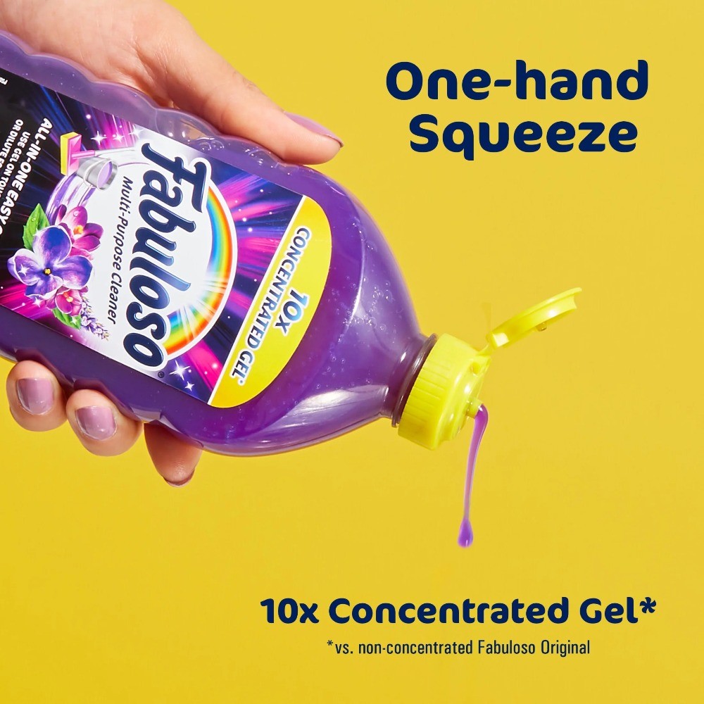 Fabuloso 10X Concentrated Gel, Multi-Purpose Cleaner, Lavender Scent,12 fl oz