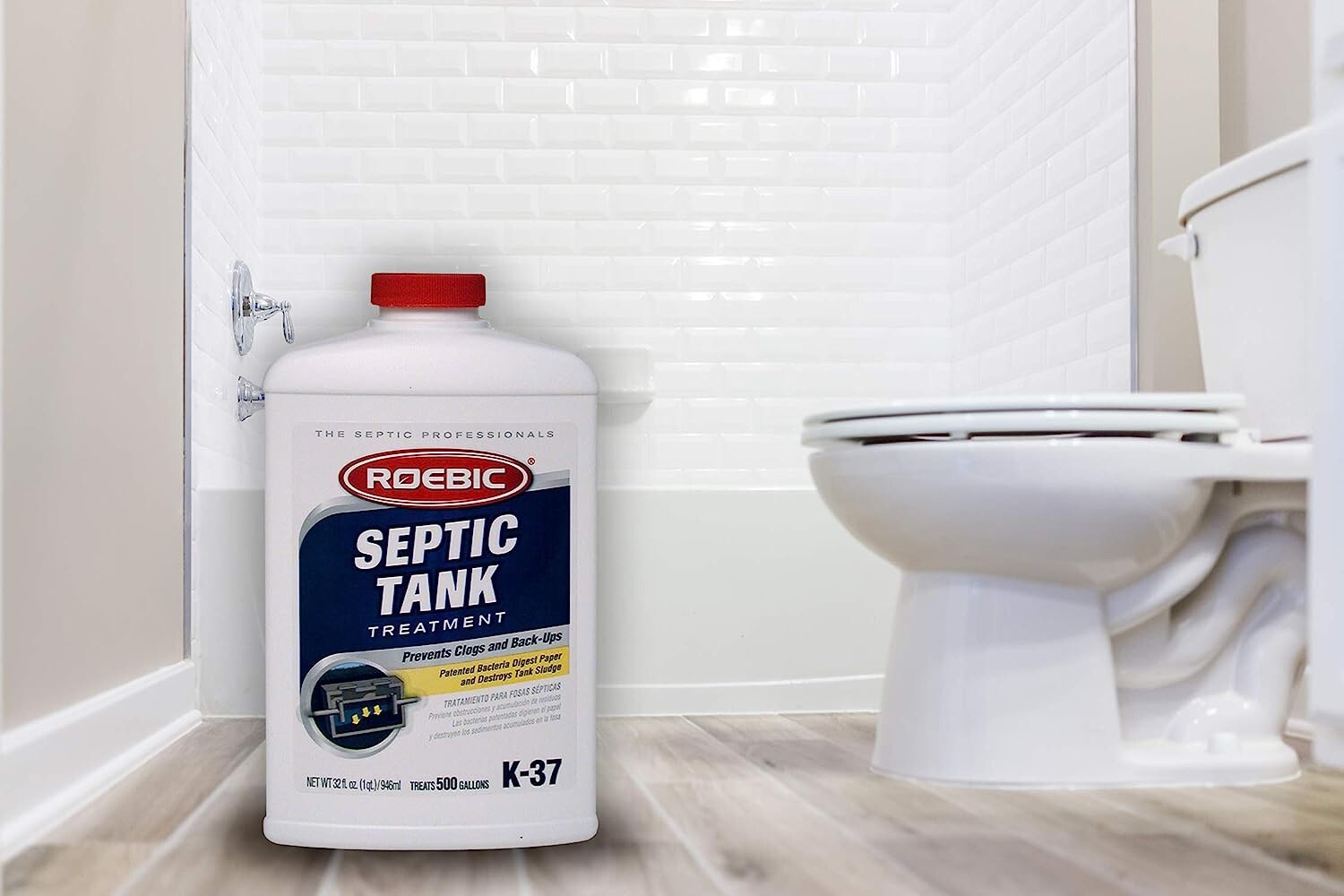 Roebic K-37-Q Septic Tank Treatment, 32 Fl Oz