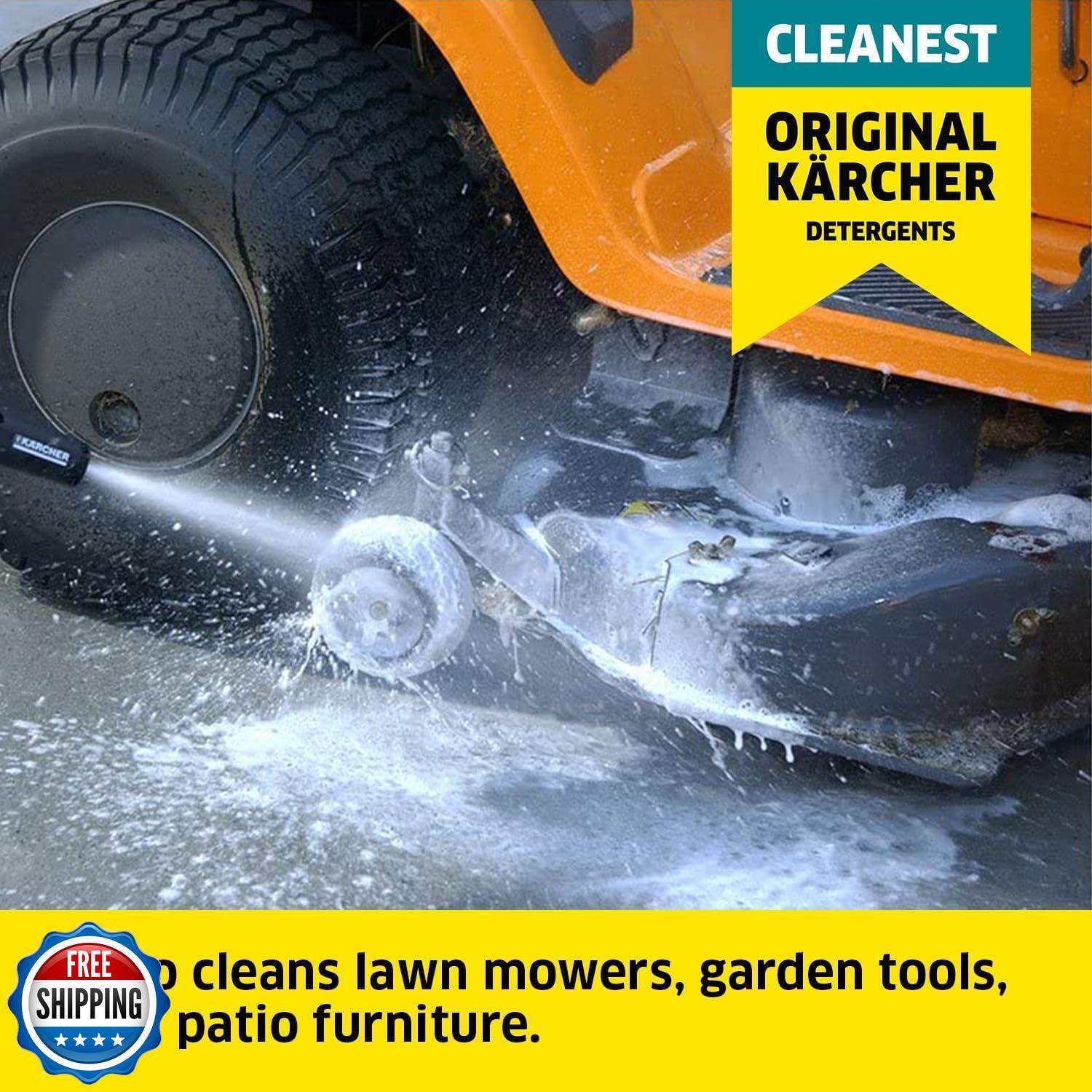 Kärcher Multi Purpose Pressure Washer Detergent, Removes Dirt and Grime from
