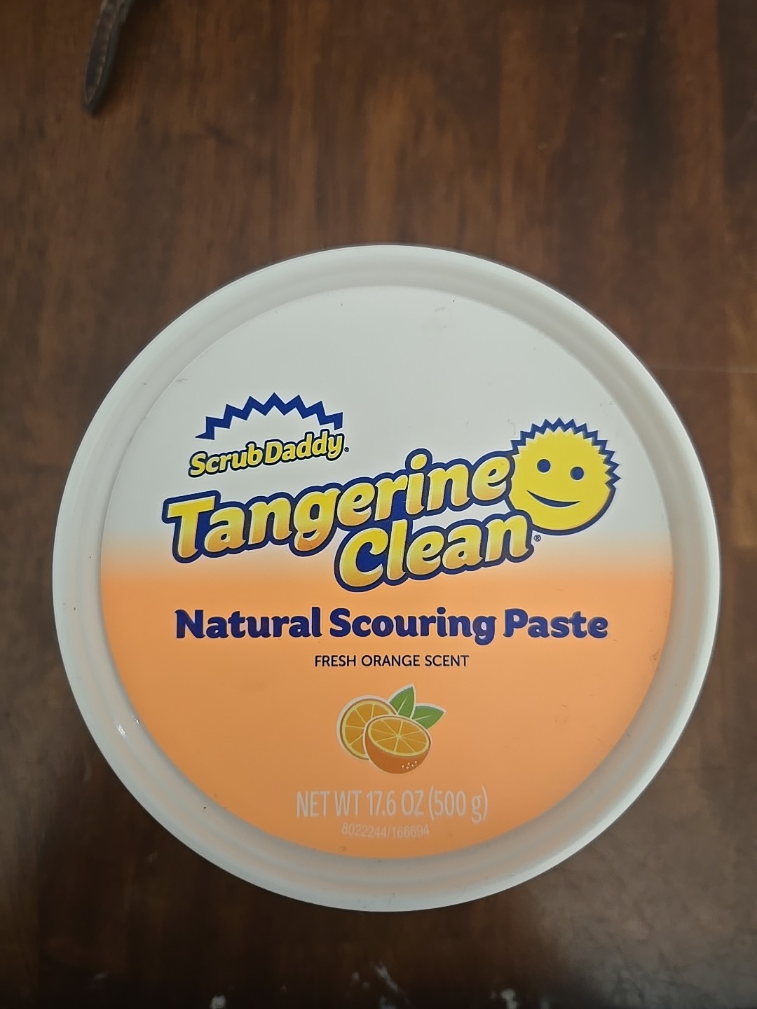 Scrub Daddy Tangerine Clean Natural Cleaning Paste 17.6oz New & Sealed