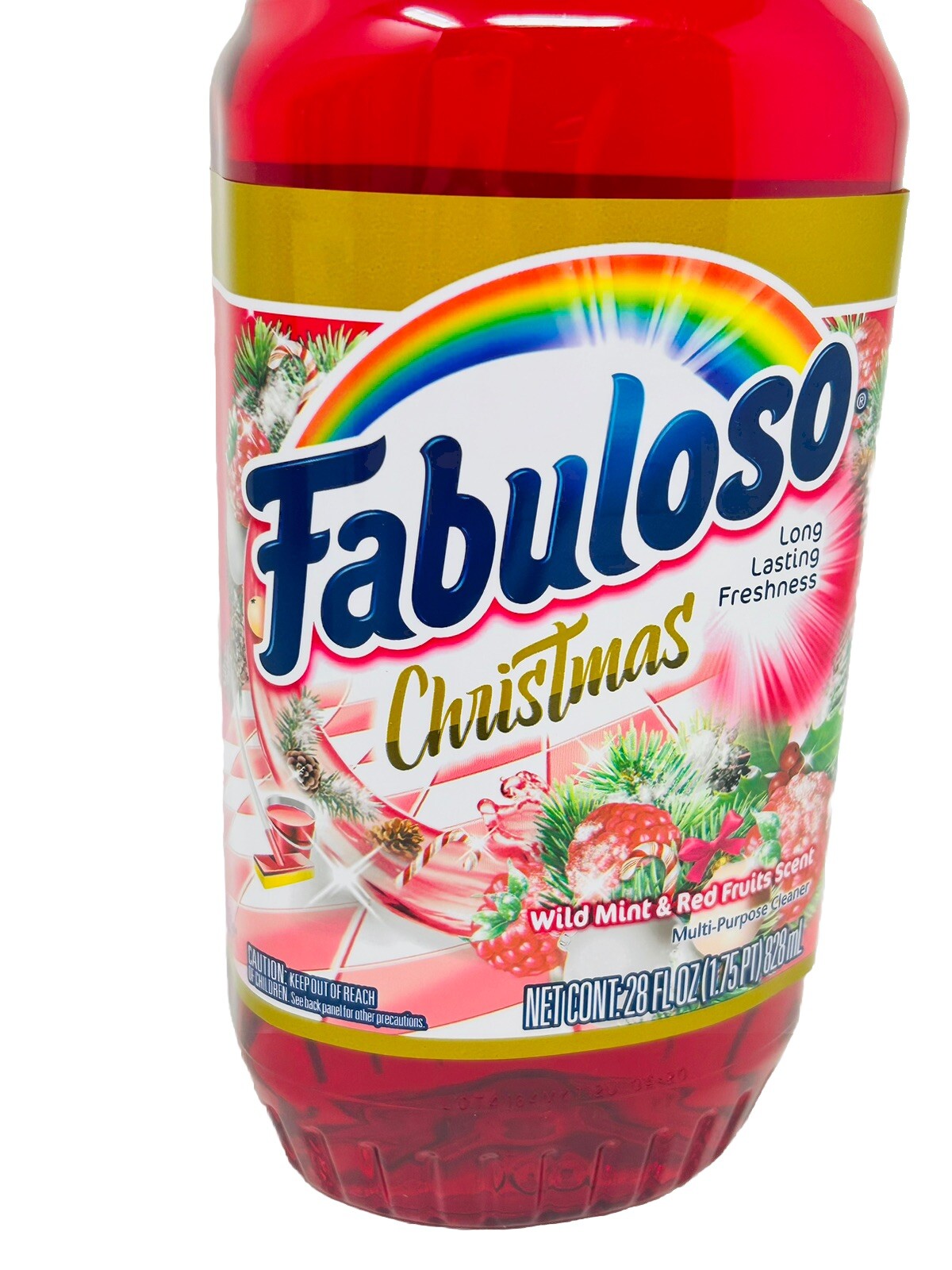 Fabuloso Christmas Limited Edition Multi-Purpose Cleaner New