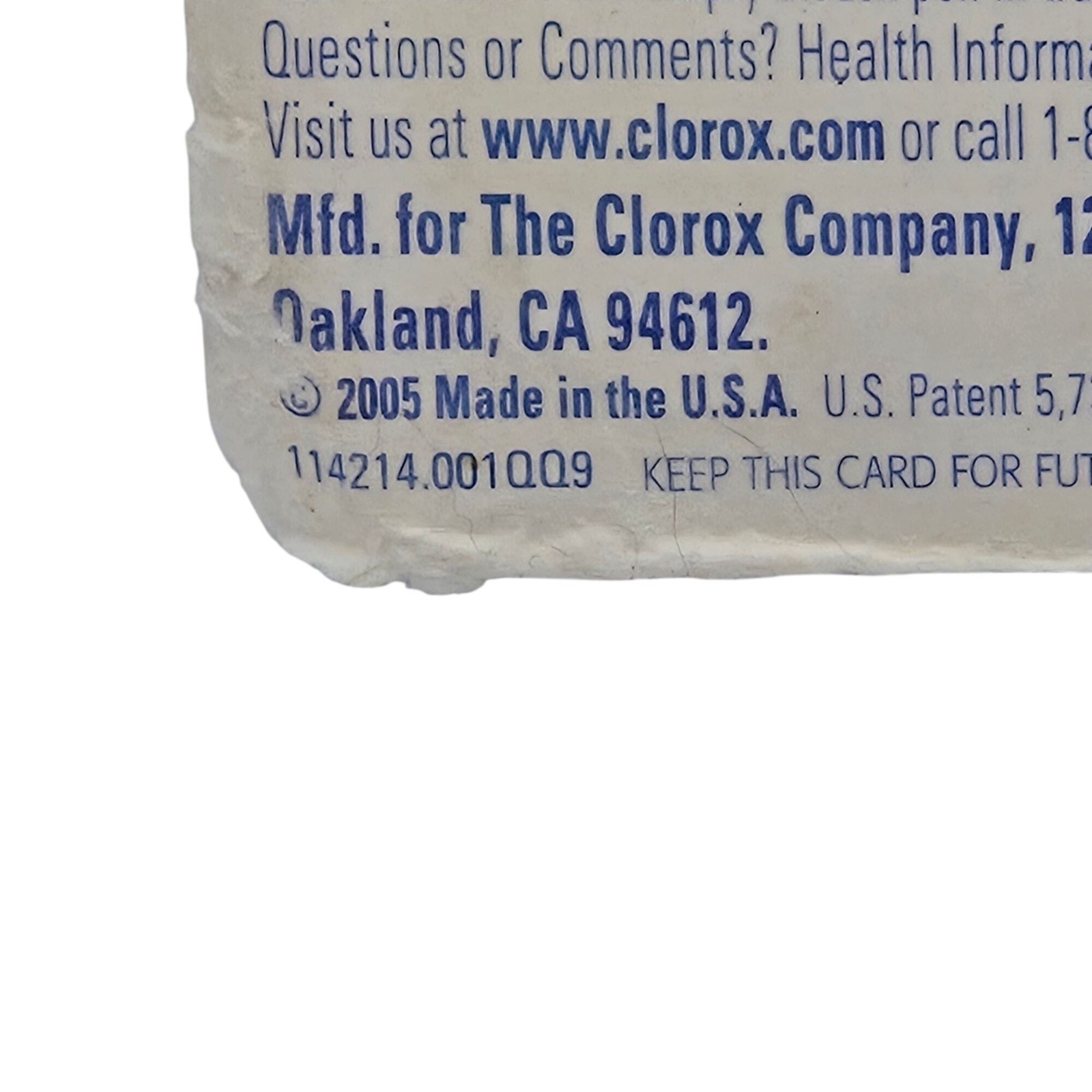 Clorox Bleach Pen Gel Twin Pack Bathroom Kitchen Cleaning Dual Tips Discontinued