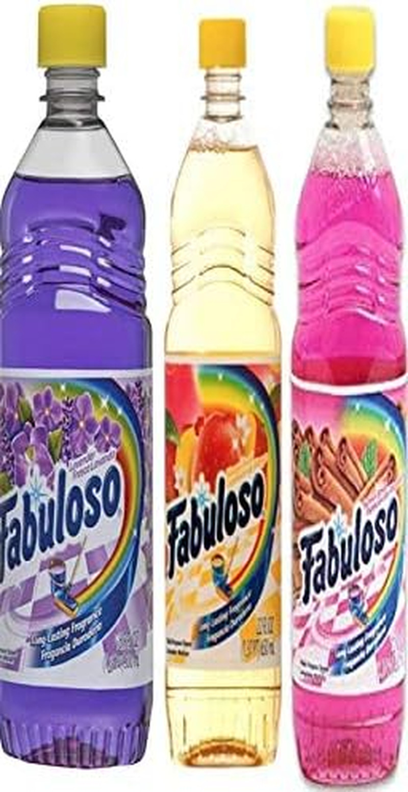 Fabuloso Multi-Purpose Cleaner Liquid 16.9 Fl Oz Bottles Assorted Scents Variety