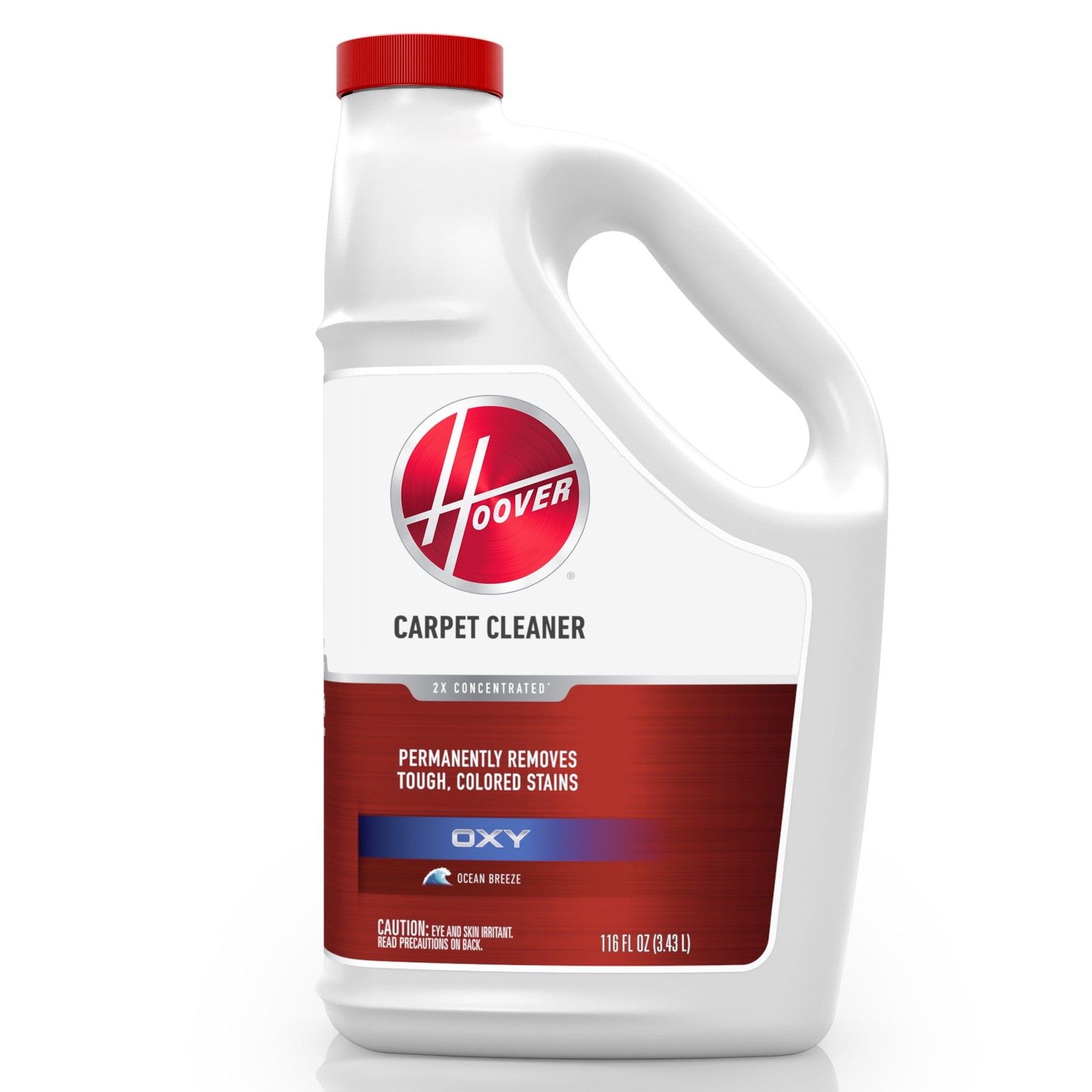 Hoover Oxy Carpet Cleaning Solution, Ocean Breeze Scent, for Carpet