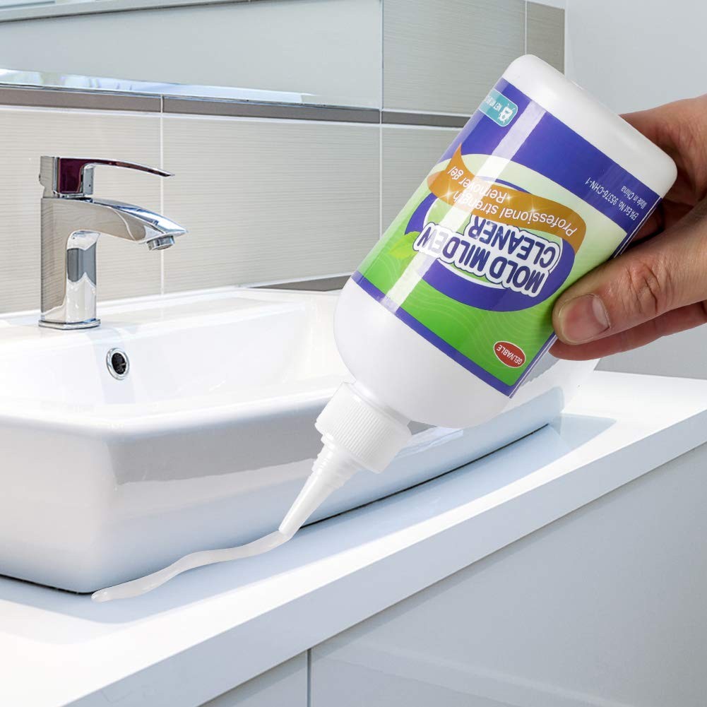 GELIVABLE Mold Mildew Cleaner Gel Household Cleaner for Wall Tiles Grout Sealant