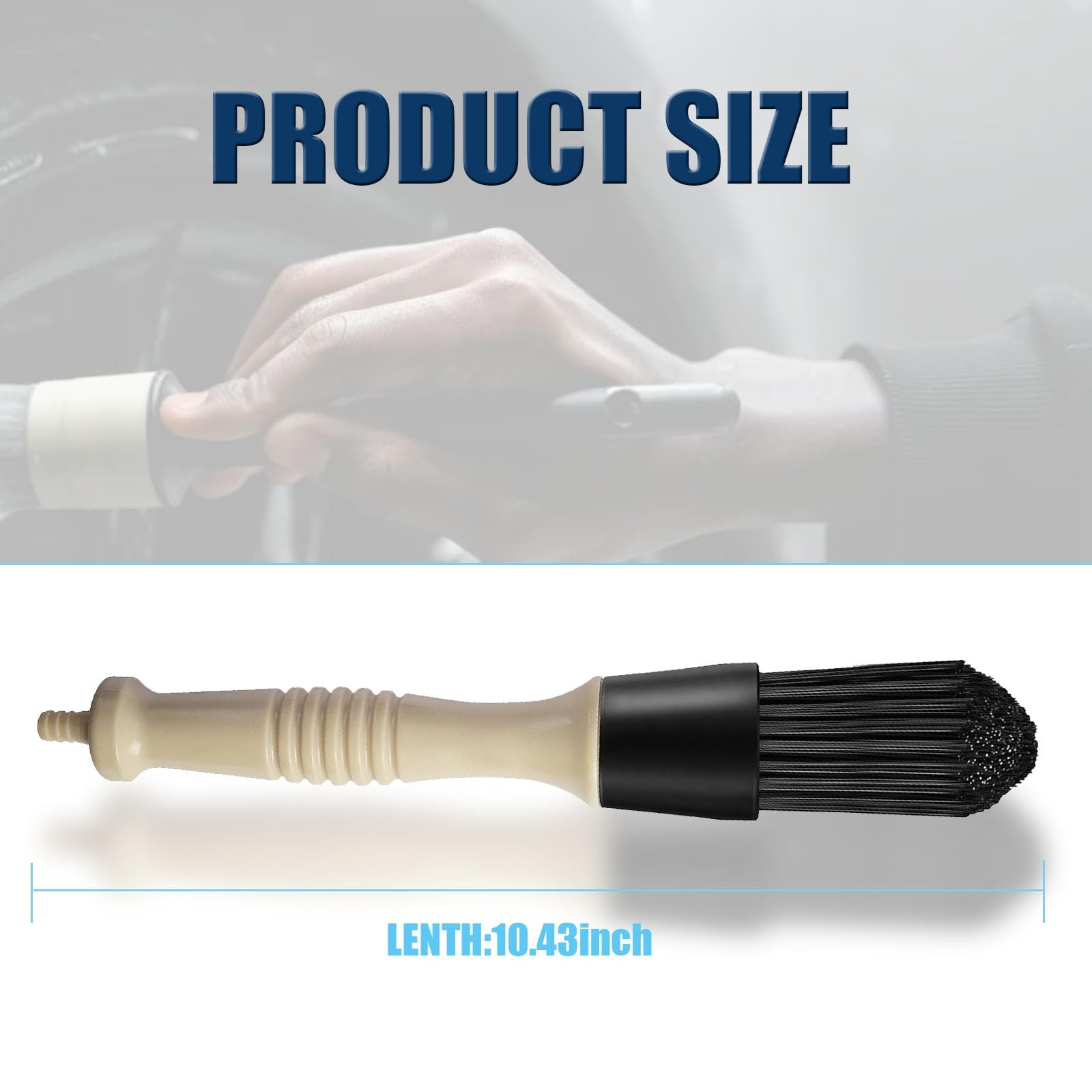 Flow-Thru Parts Washer Brush Wear Resistant Parts Cleaning Brush Parts Flow T…