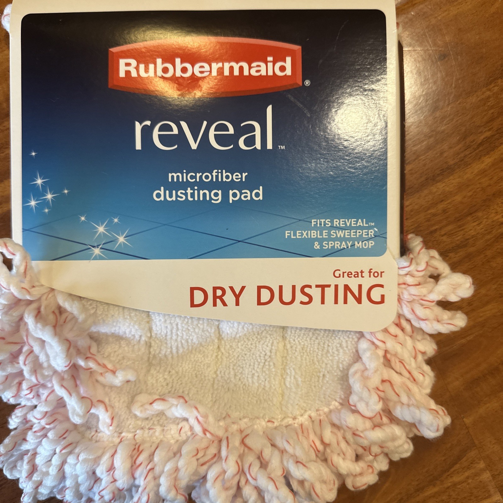 Rubbermaid Reveal Microfiber Dusting Pad 16.5″ 1M20 NEW for flexible sweeper