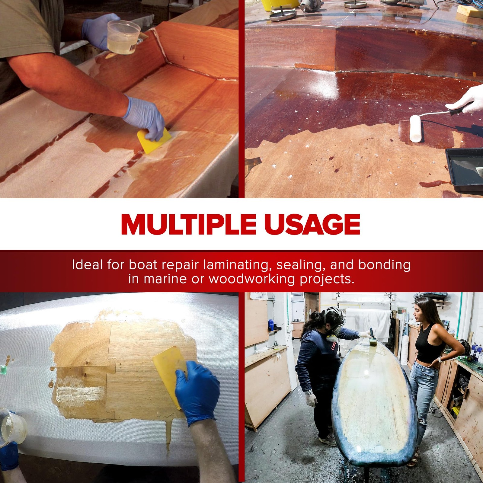 Epoxies Epoxy Resin Kit (1.5-Quart, Slow) 2:1 High Performance Non-Blushing S…