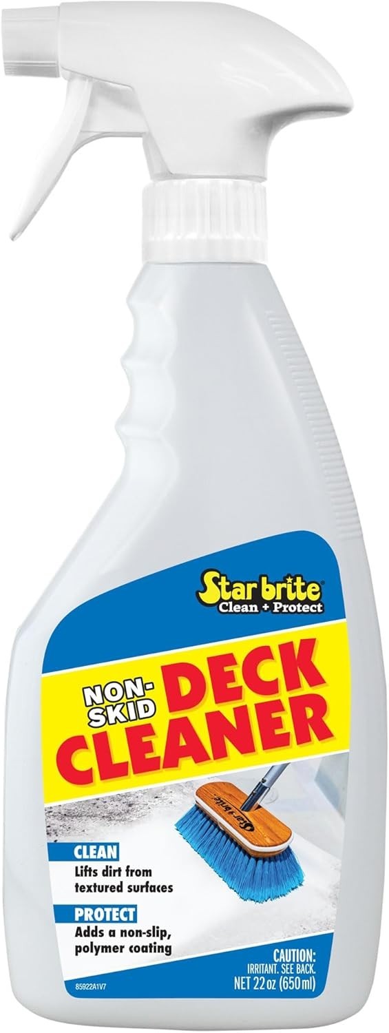 Non-Skid Deck Cleaner & Protectant – Lift Dirt & Stains From Fiberglass, Pain…