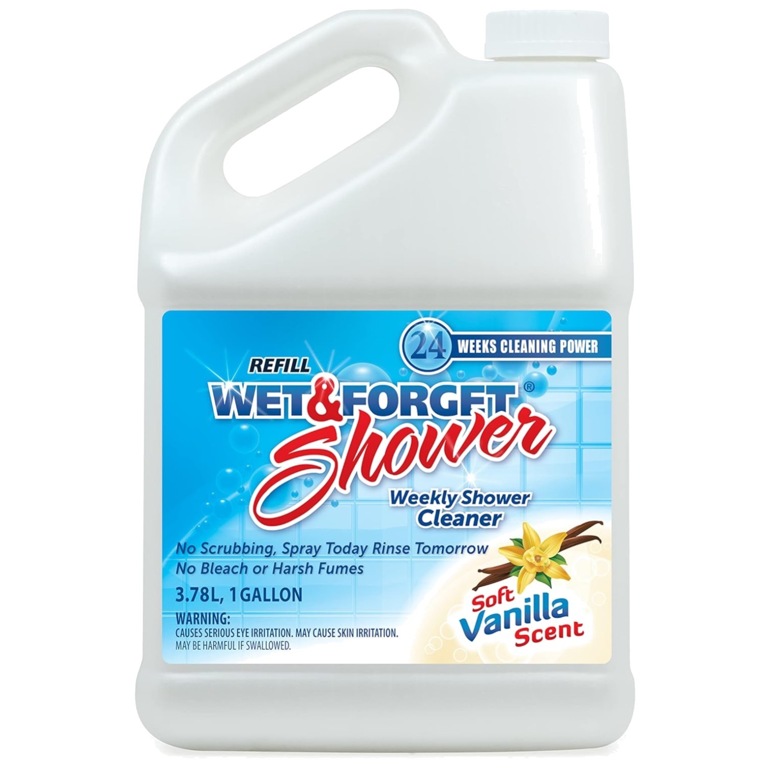 Multi-Surface Shower Cleaner – Vanilla Scent, 128oz