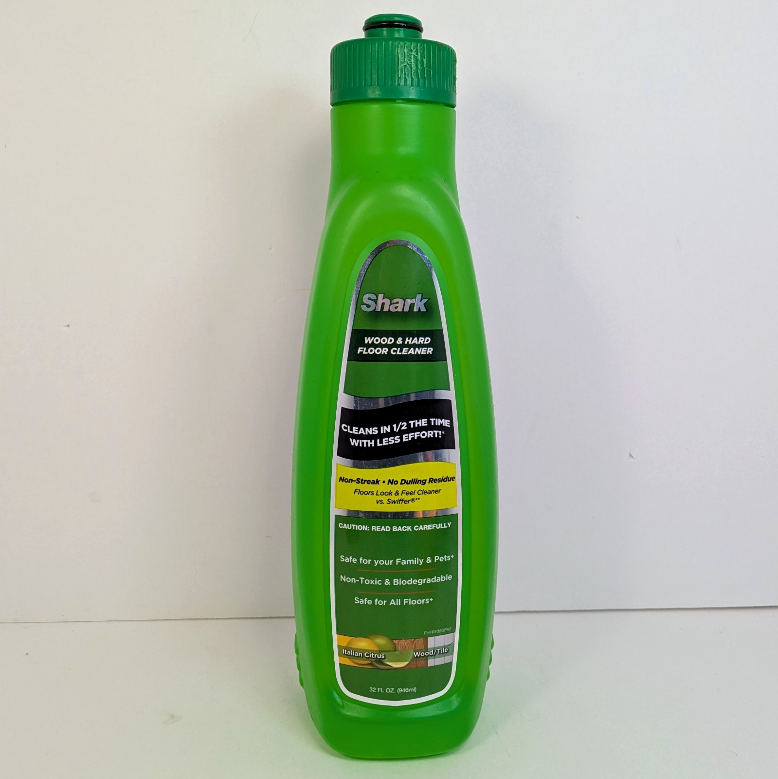 Shark Sonic Duo Wood Hard Floor Tile Cleaner Italian Citrus 32oz Non-Toxic NEW