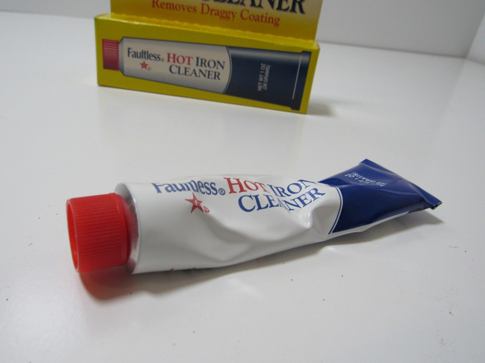 Vintage Faultless Starch 40110 Faultless Hot Iron Cleaner1oz (28 Grams) #A2
