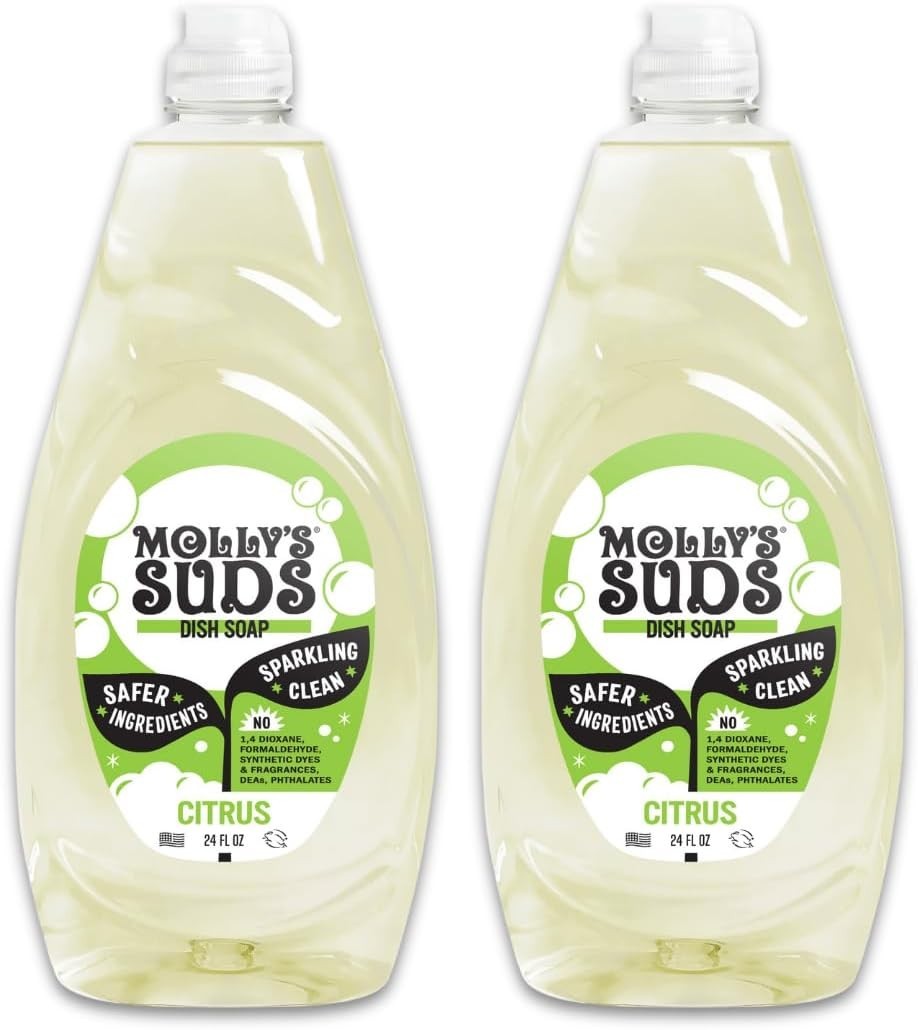 Liquid Dish Soap | Clean, Simple Ingredients | Extra Scrubbing Power | Citrus…