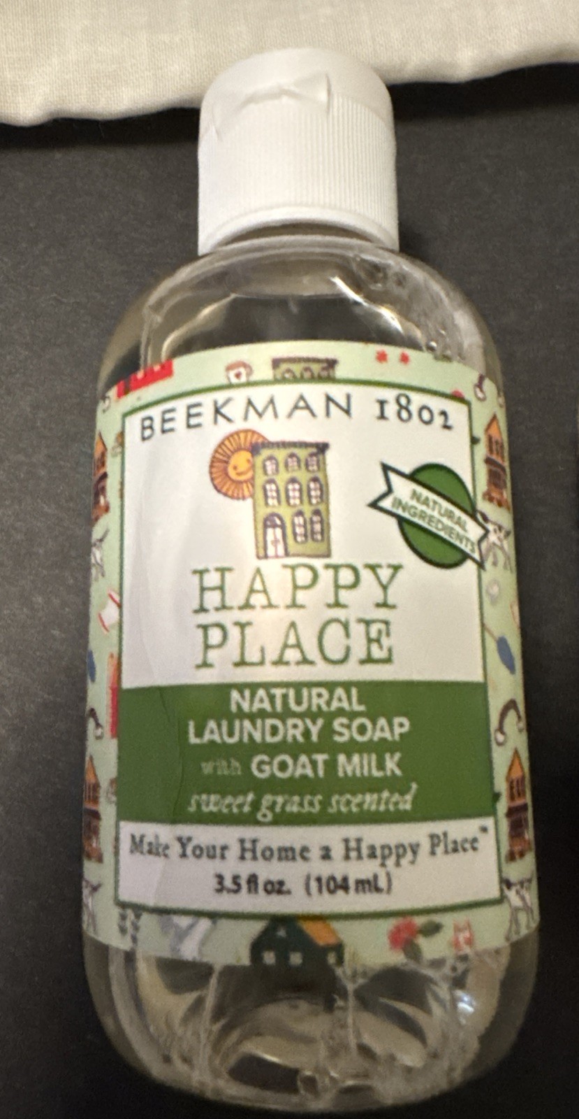 Beekman 1802 Happy Place 5-Piece Laundry Sample / Travel Kit – Sweet Grass NEW