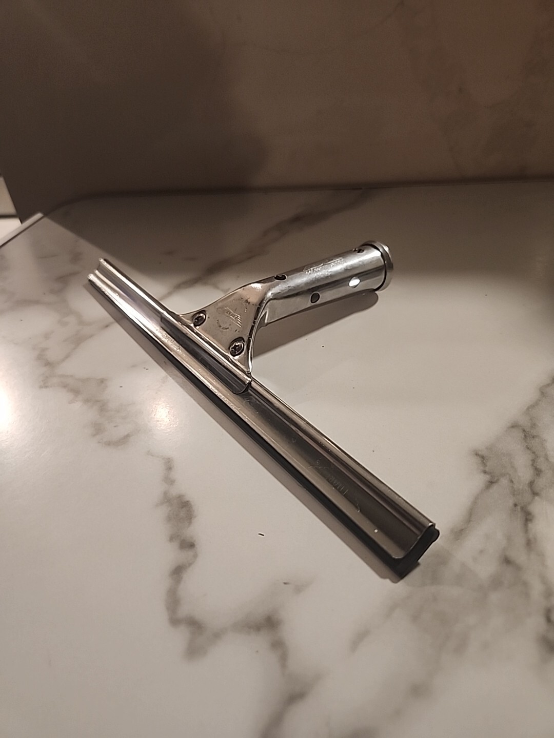 Ettore Master Professional Window Squeegee Stainless Steel 11.5-In.