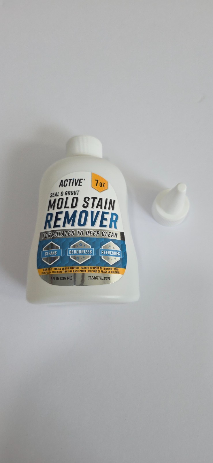 Active MOLD STAIN REMOVER Seal and Grout Deep Clean 7oz