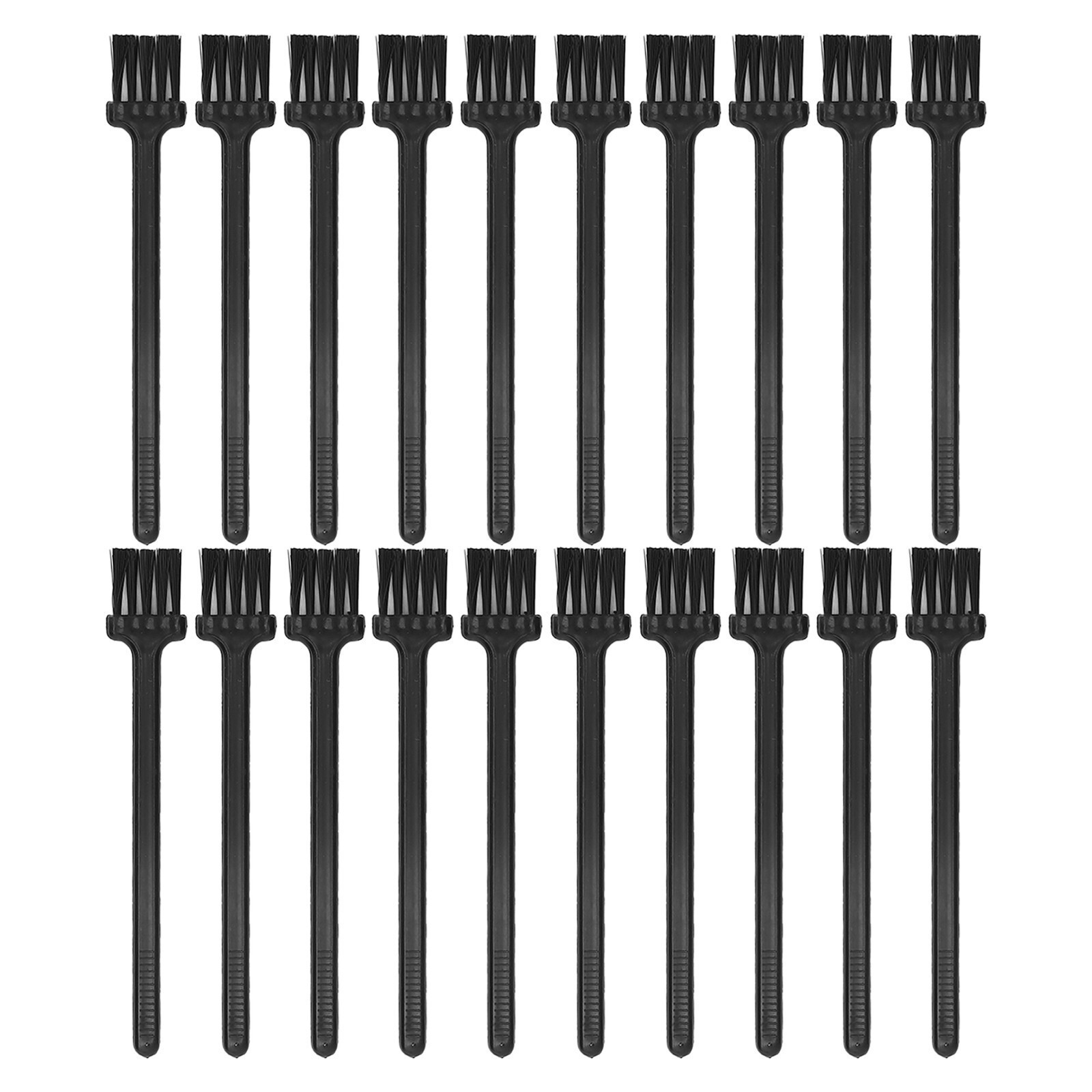 20 Packs Electric Shaver Brush Small Cleaning Plastic Brush for Computer