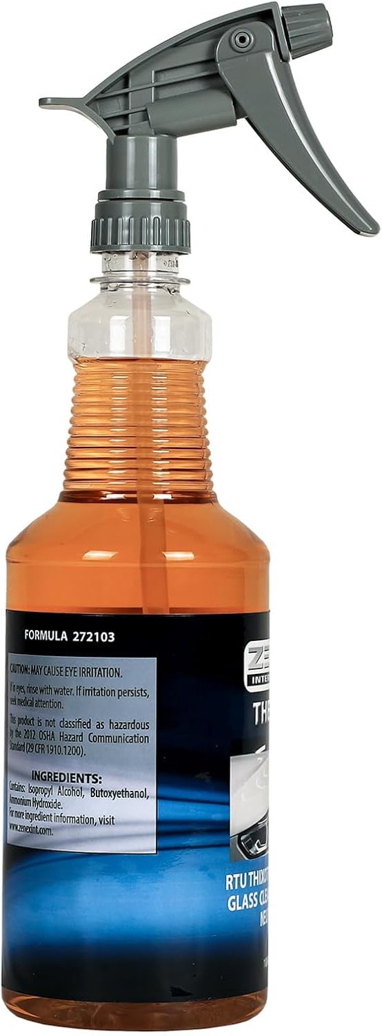 Zenex The Boss Glass Cleaner, Professional-grade Glass Cleaner, 32 oz (2 Pack)