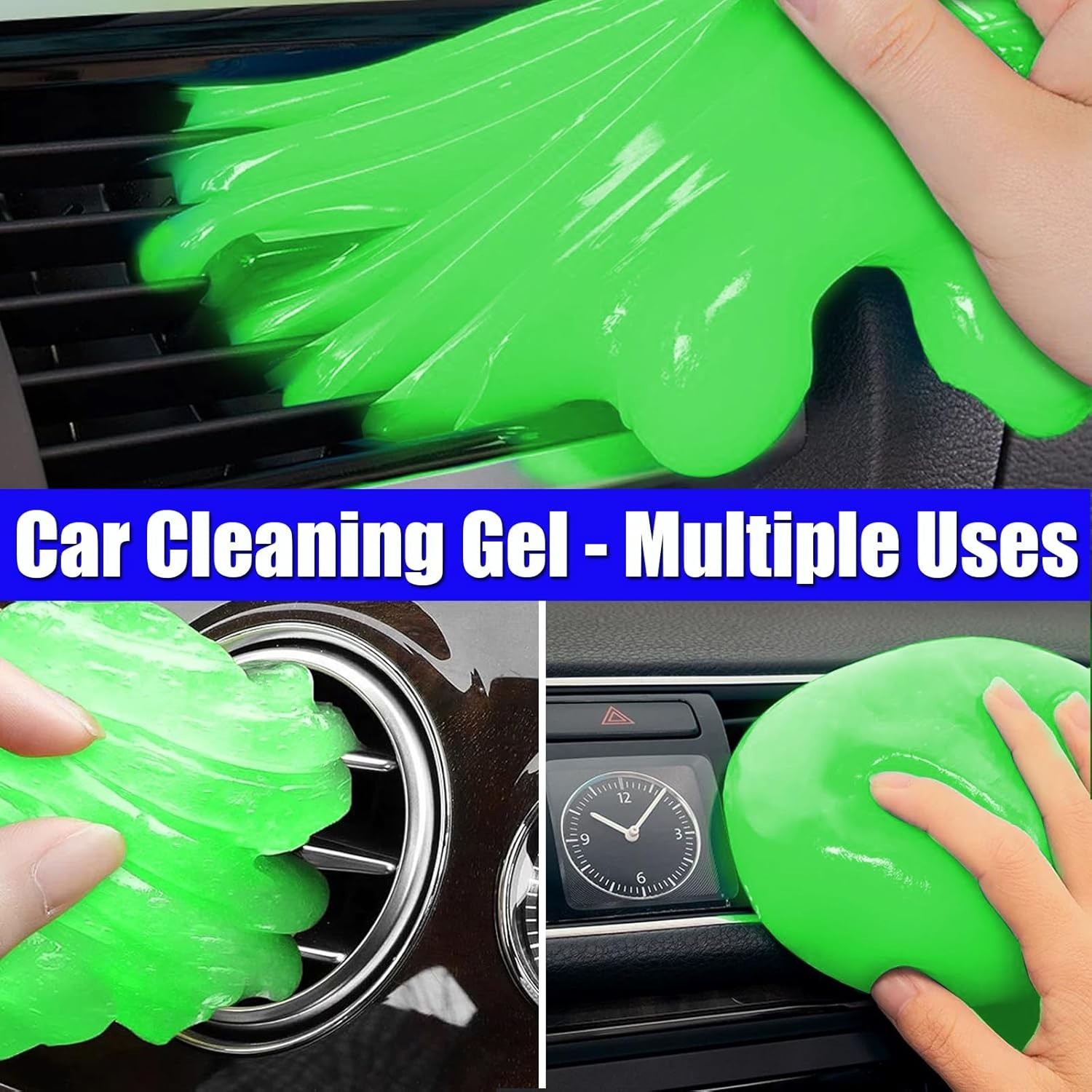 for Tesla Interior Cleaner Kit 9PCS, Foam Seat Cleaner Safe for Tesla Black &…