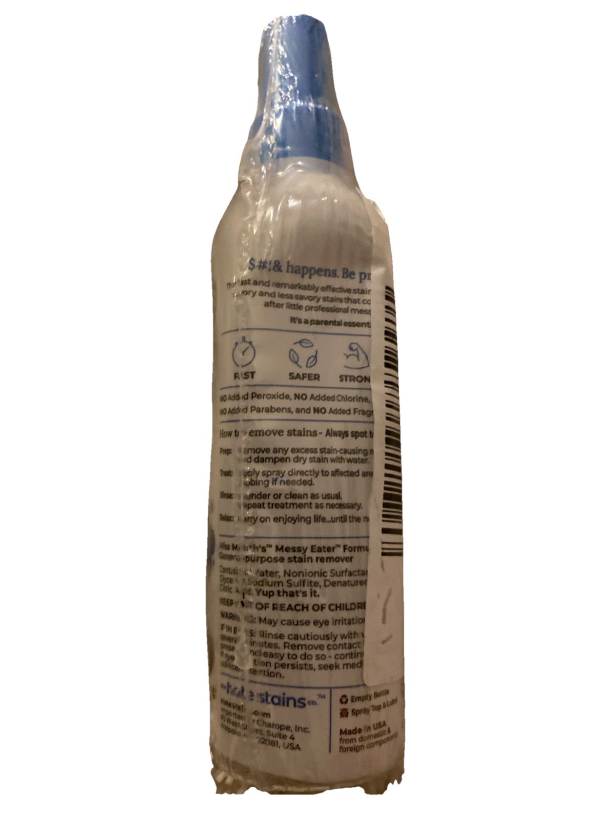 Miss Mouth’s Messy Eater Stain Treater Spray – 4oz Stain Remover – Newborn & …