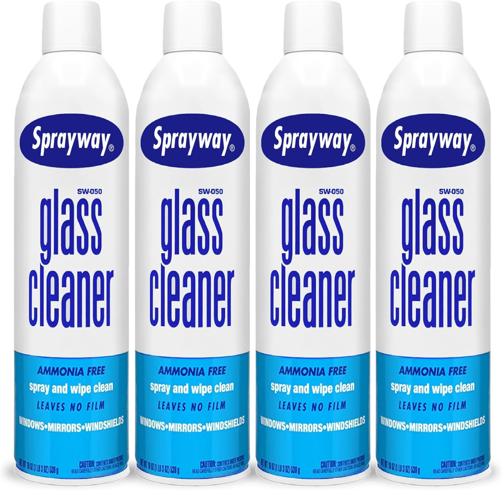 Sprayway Glass Cleaner 19 Ounce Pack of 4 Streak Free Shine – FREE SHIPPING