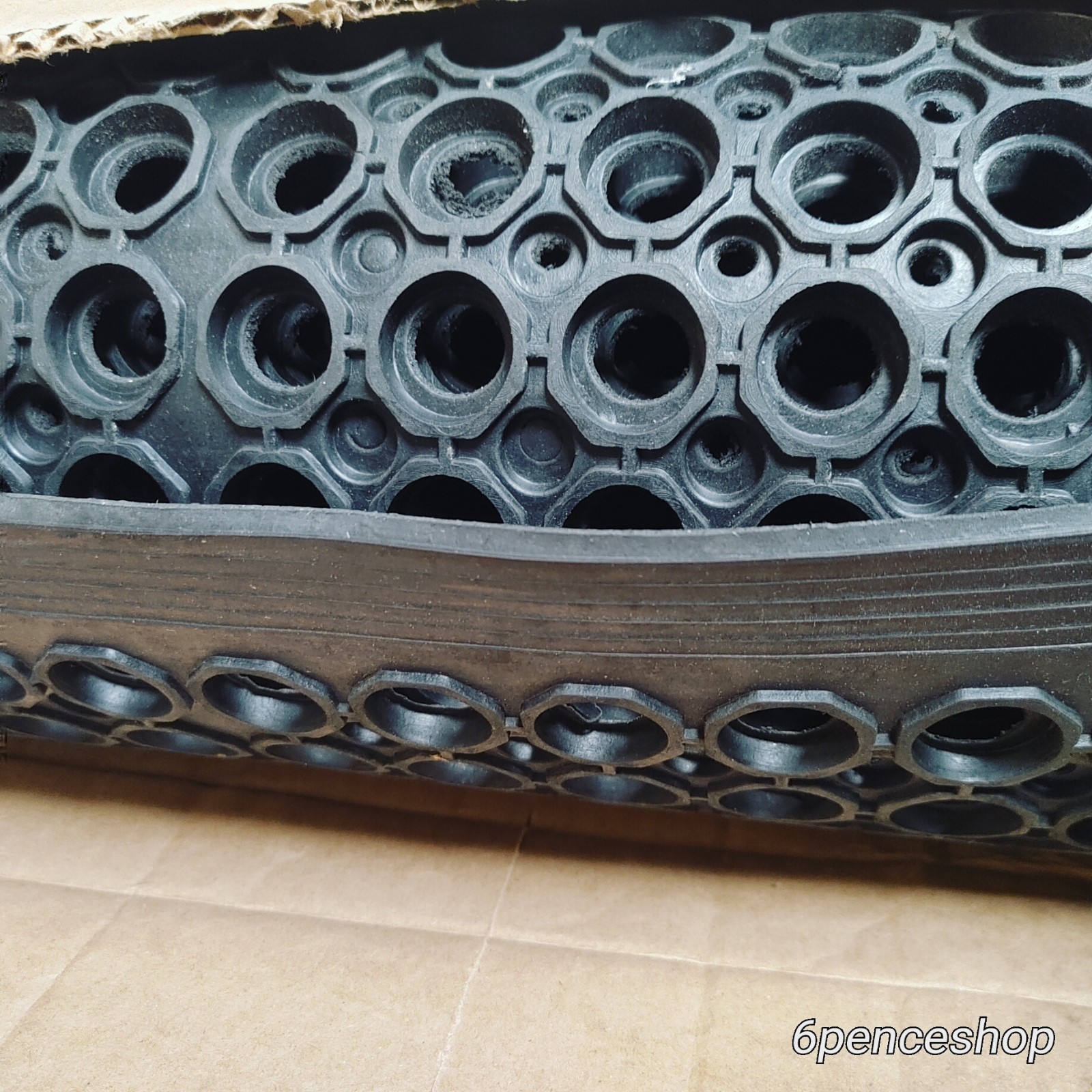 IMPERFECT BOX Crown WSCT35BK 36″ x 60″ Safewalk-Light Drainage Safety Mat Black