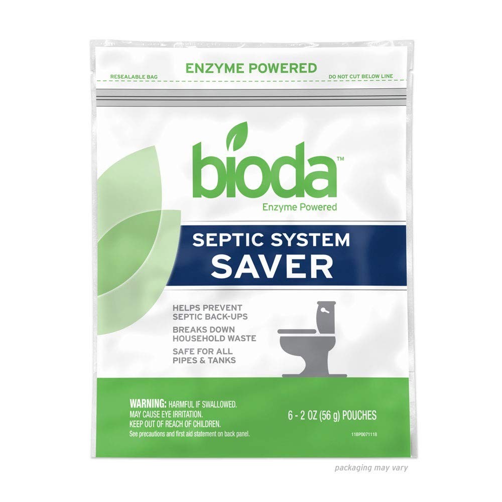 Septic System Maintenance: 6-Pack Dissolvable Pouches for Safe Waste Breakdown