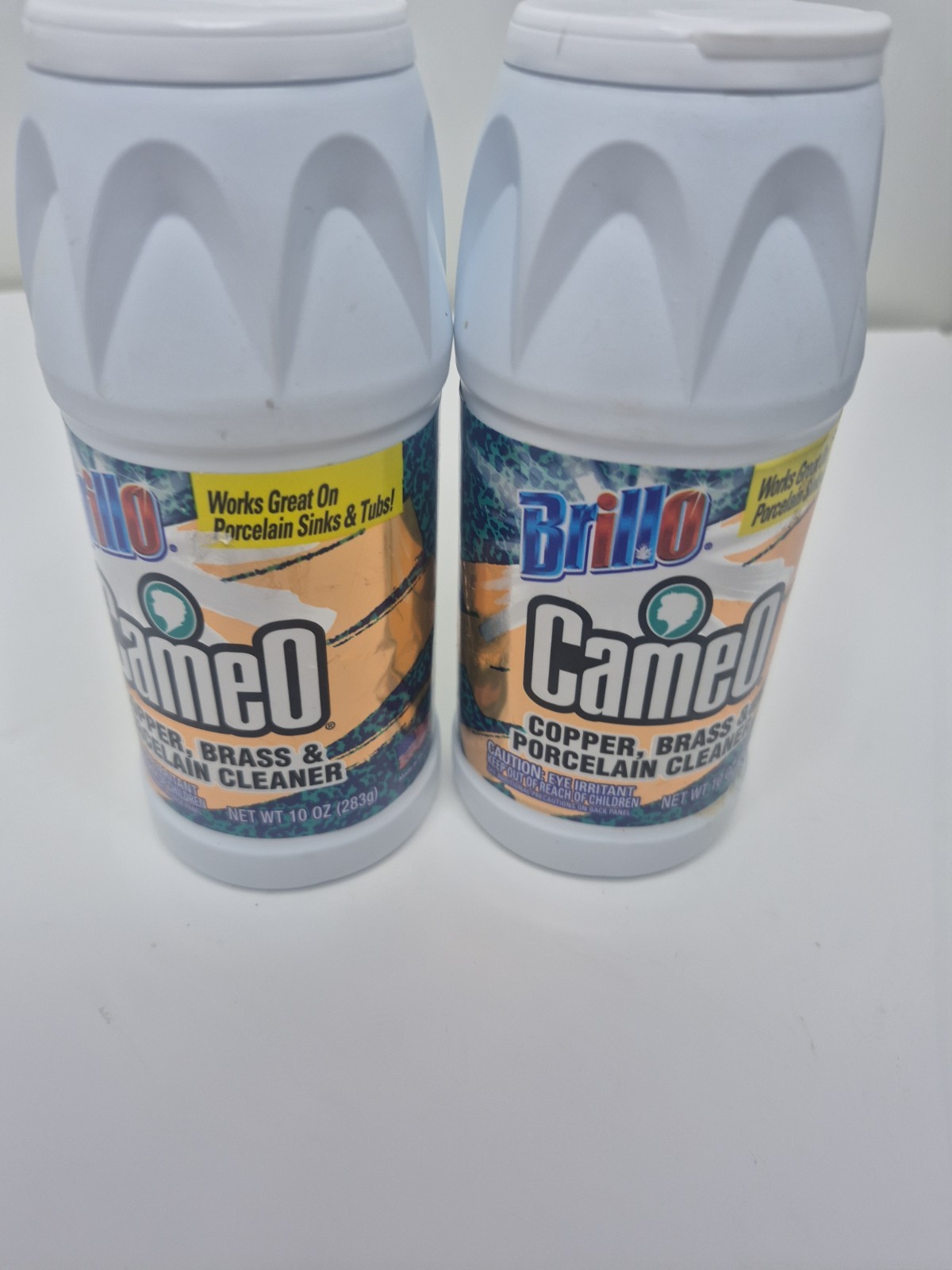 2x CAMEO Copper Brass Porcelain cleaner POWDER 10 oz ORIGINAL FORMULA