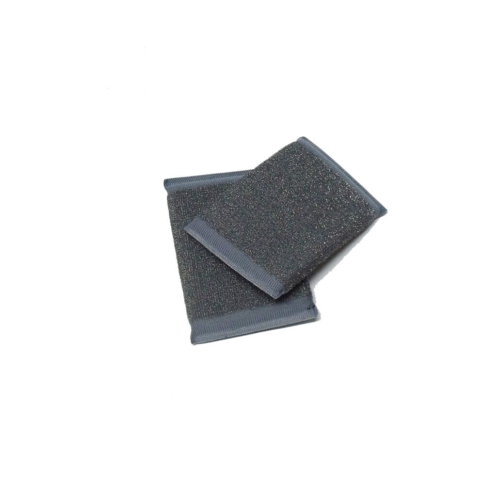 Two pcs. high quality stainless steel sponge for cleaning – kitchen, bathroom
